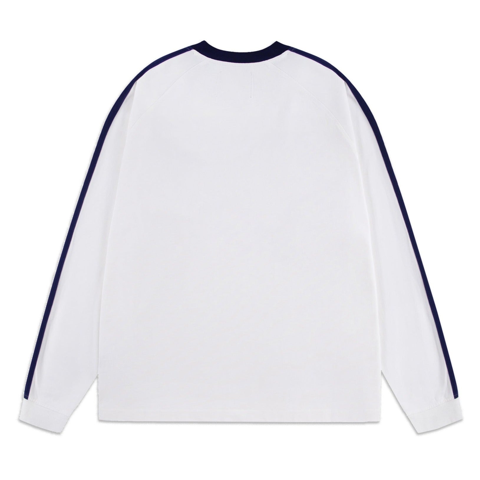 WHITE STRIPE LS TEE-Fineriform