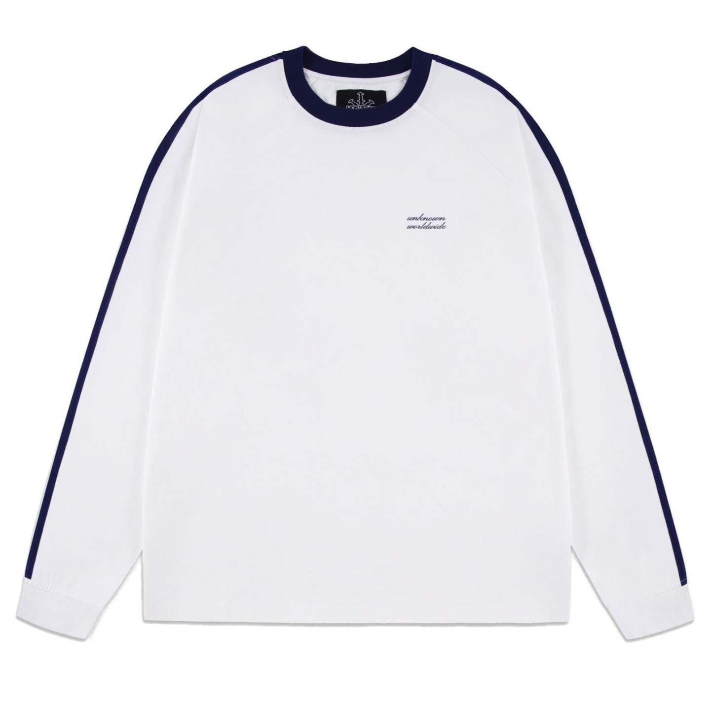 WHITE STRIPE LS TEE-Fineriform