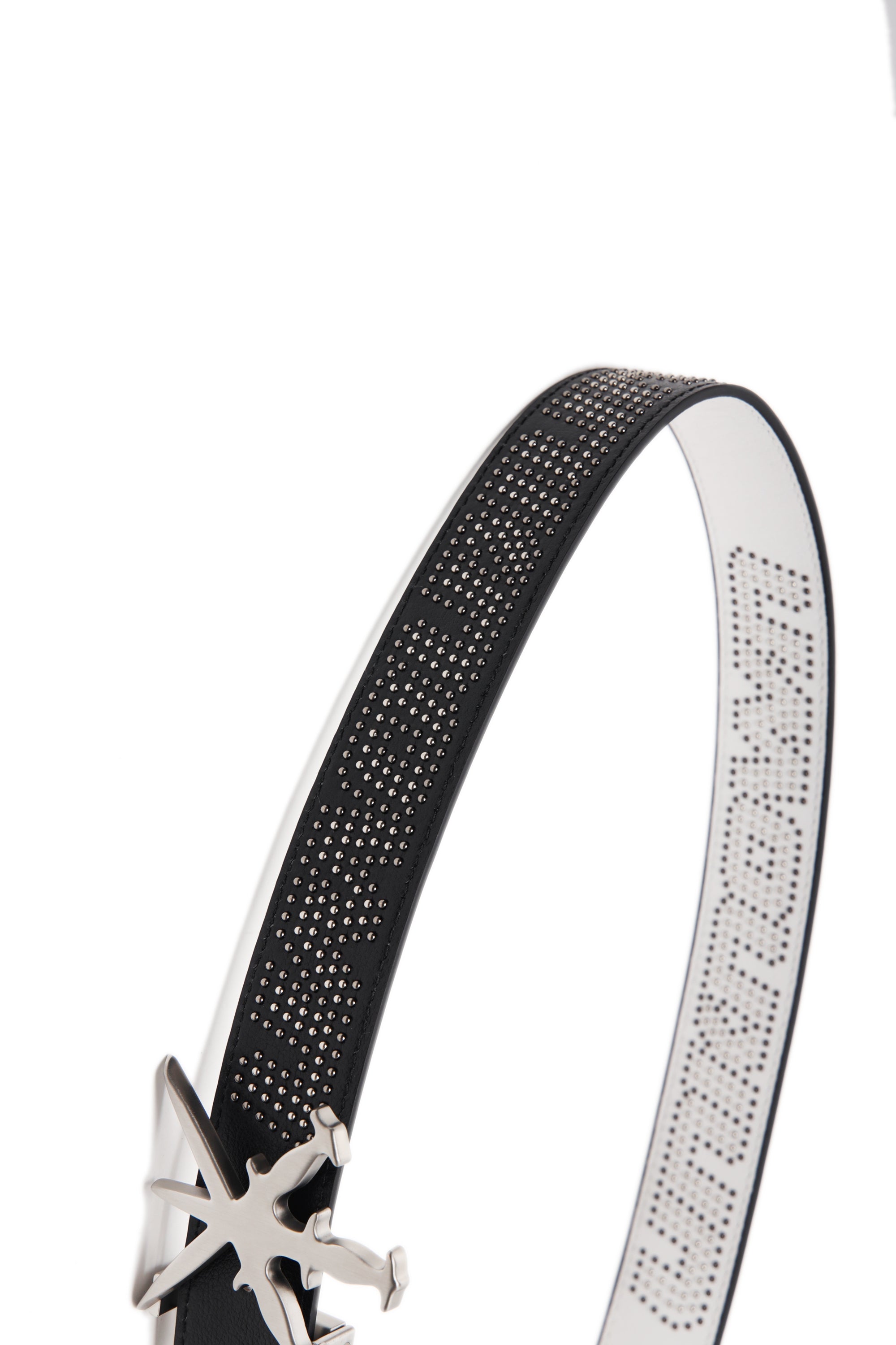 REVERSIBLE STUD LOGO BELT-Fineriform