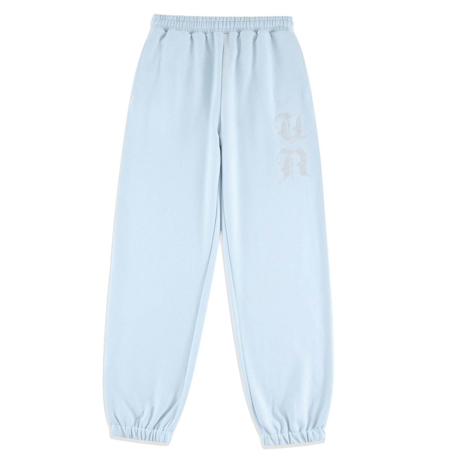 BABY BLUE RHINESTONE JOGGER