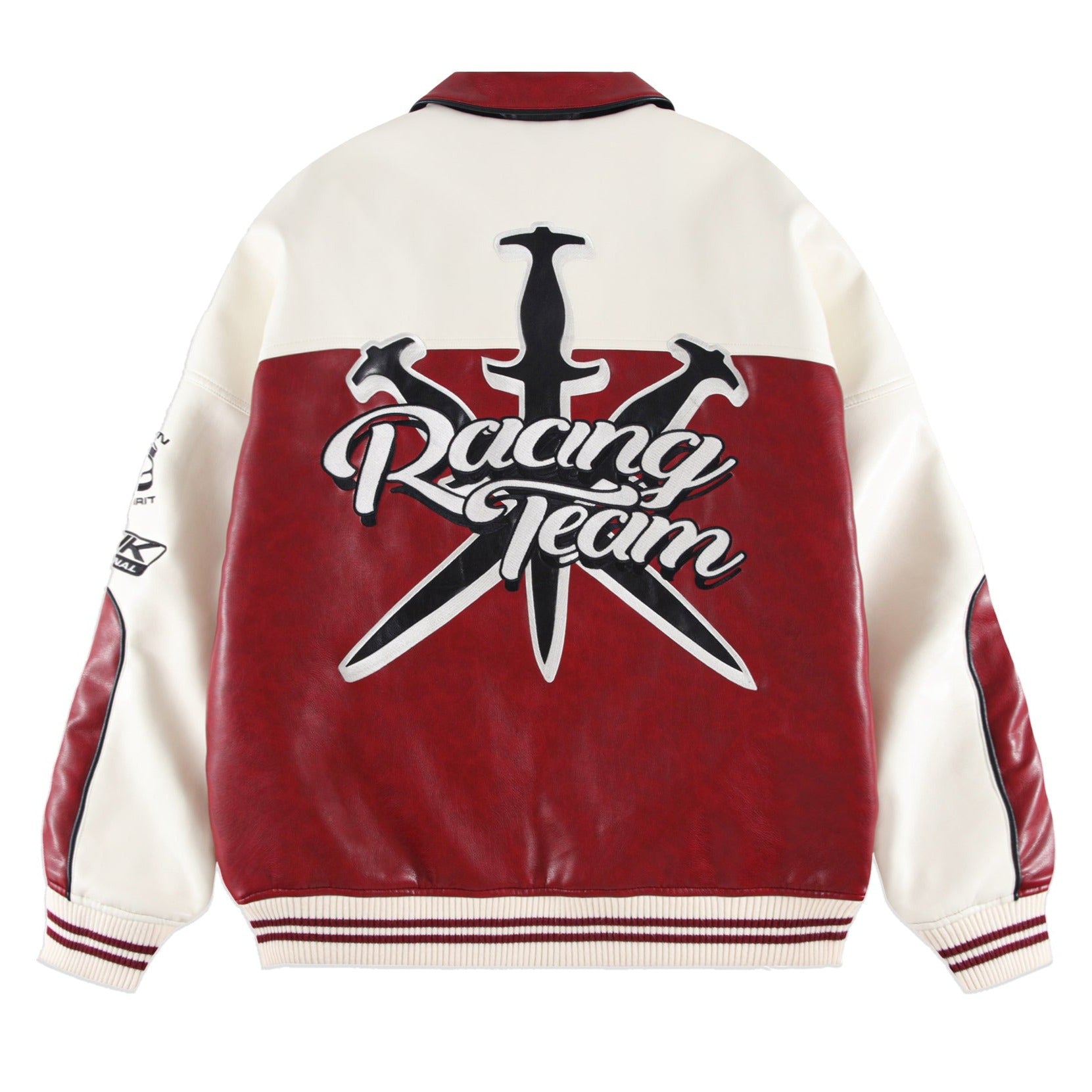 RACING TEAM LEATHER JACKET-Fineriform