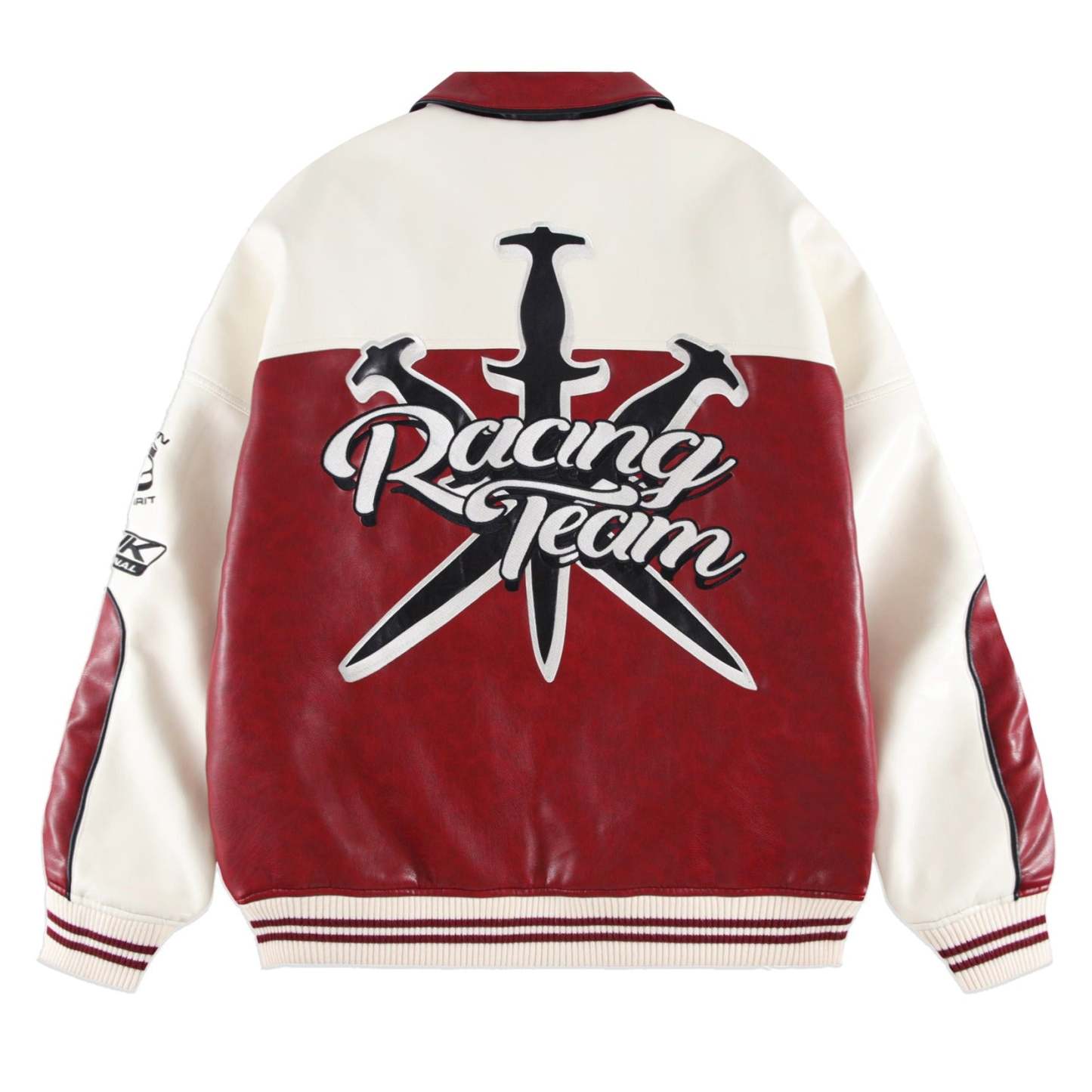 RACING TEAM LEATHER JACKET-Fineriform