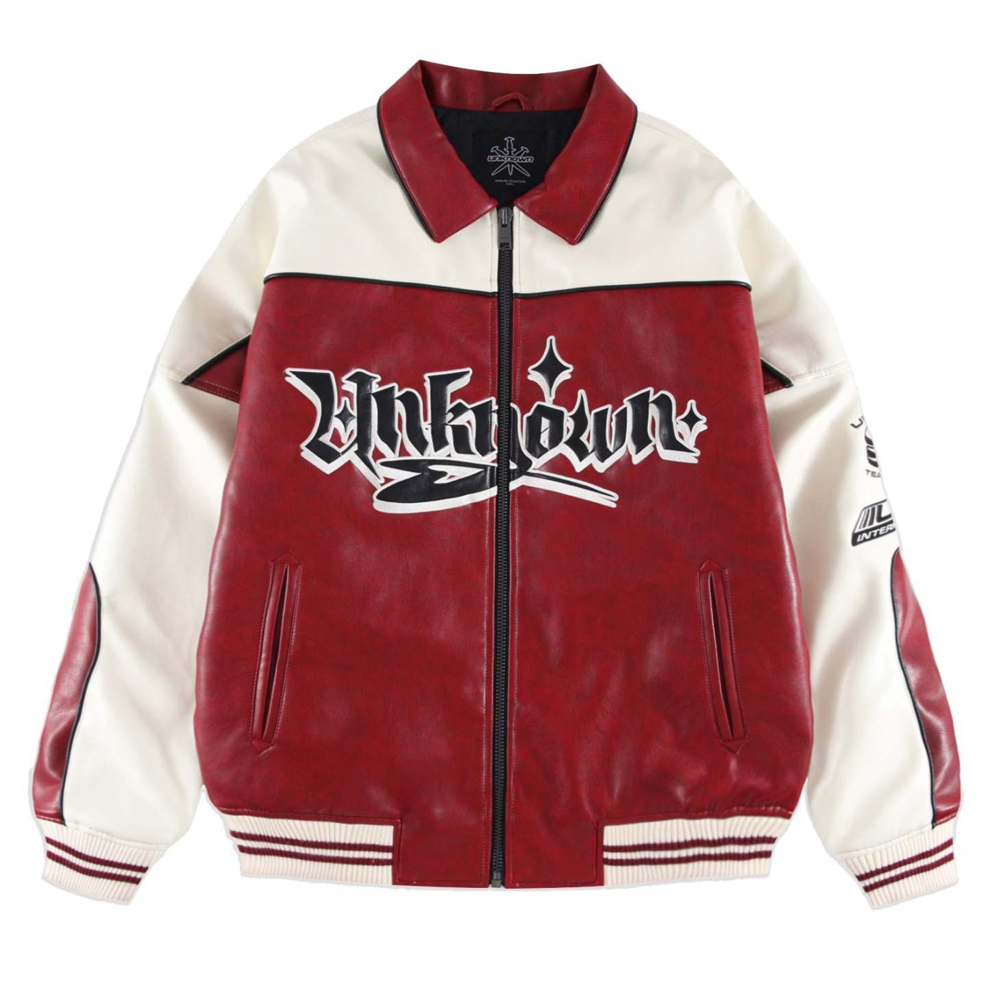 RACING TEAM LEATHER JACKET-Fineriform