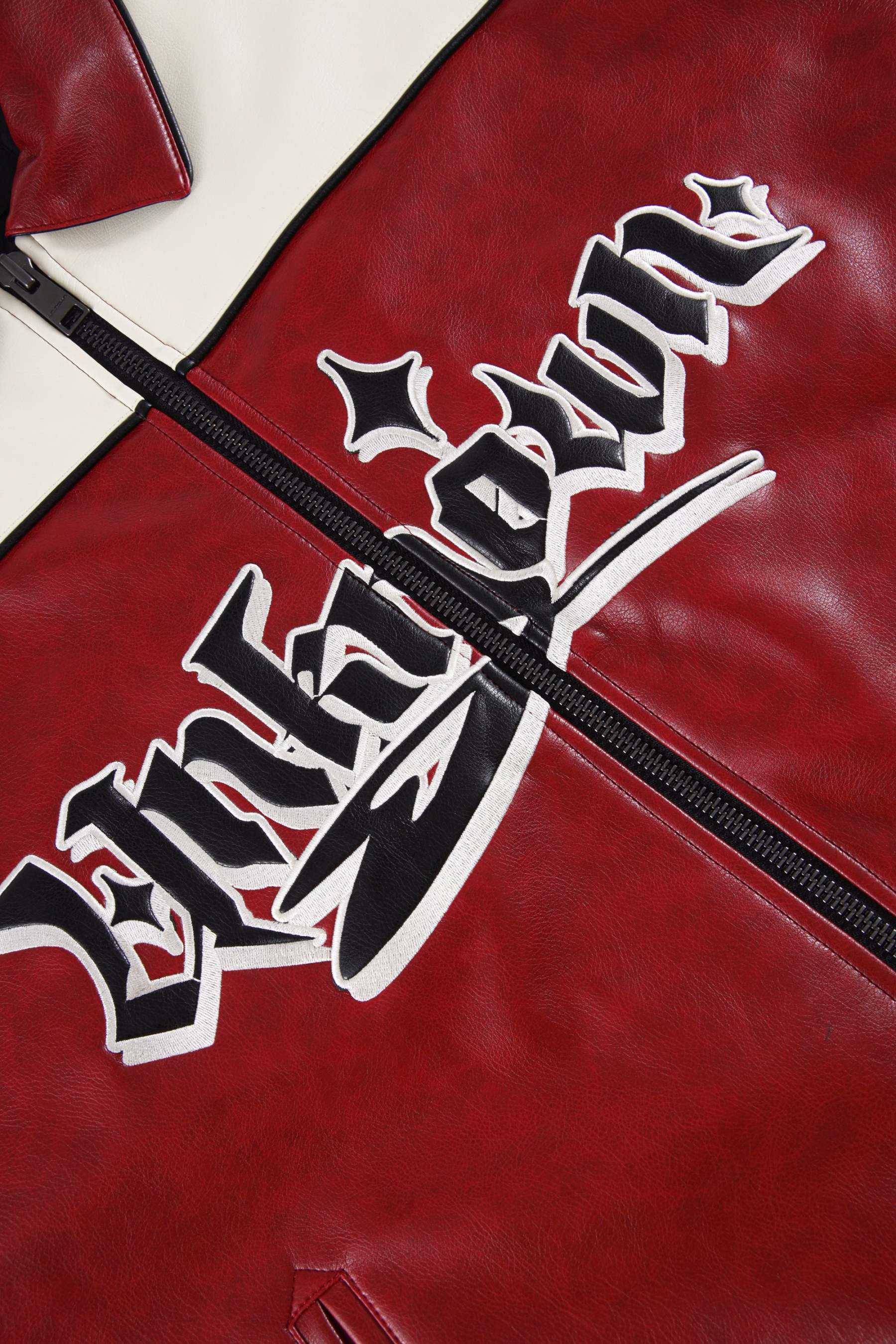 RACING TEAM LEATHER JACKET-Fineriform