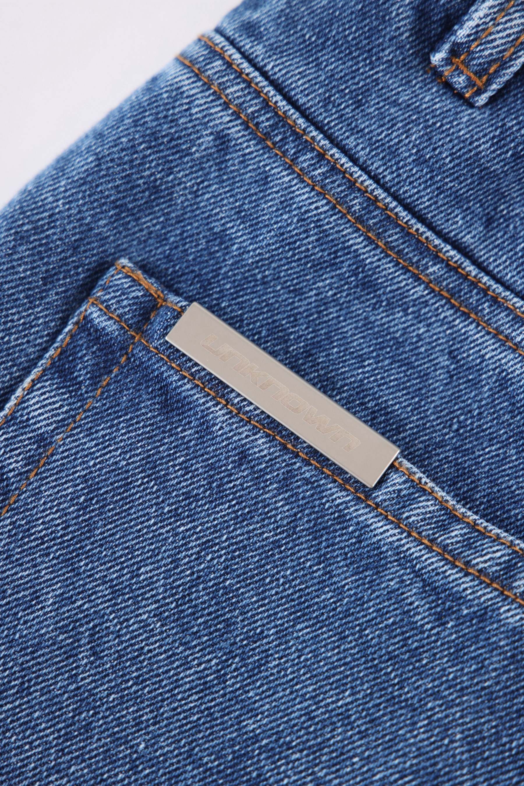 INDIGO BAGGY DENIM-Fineriform