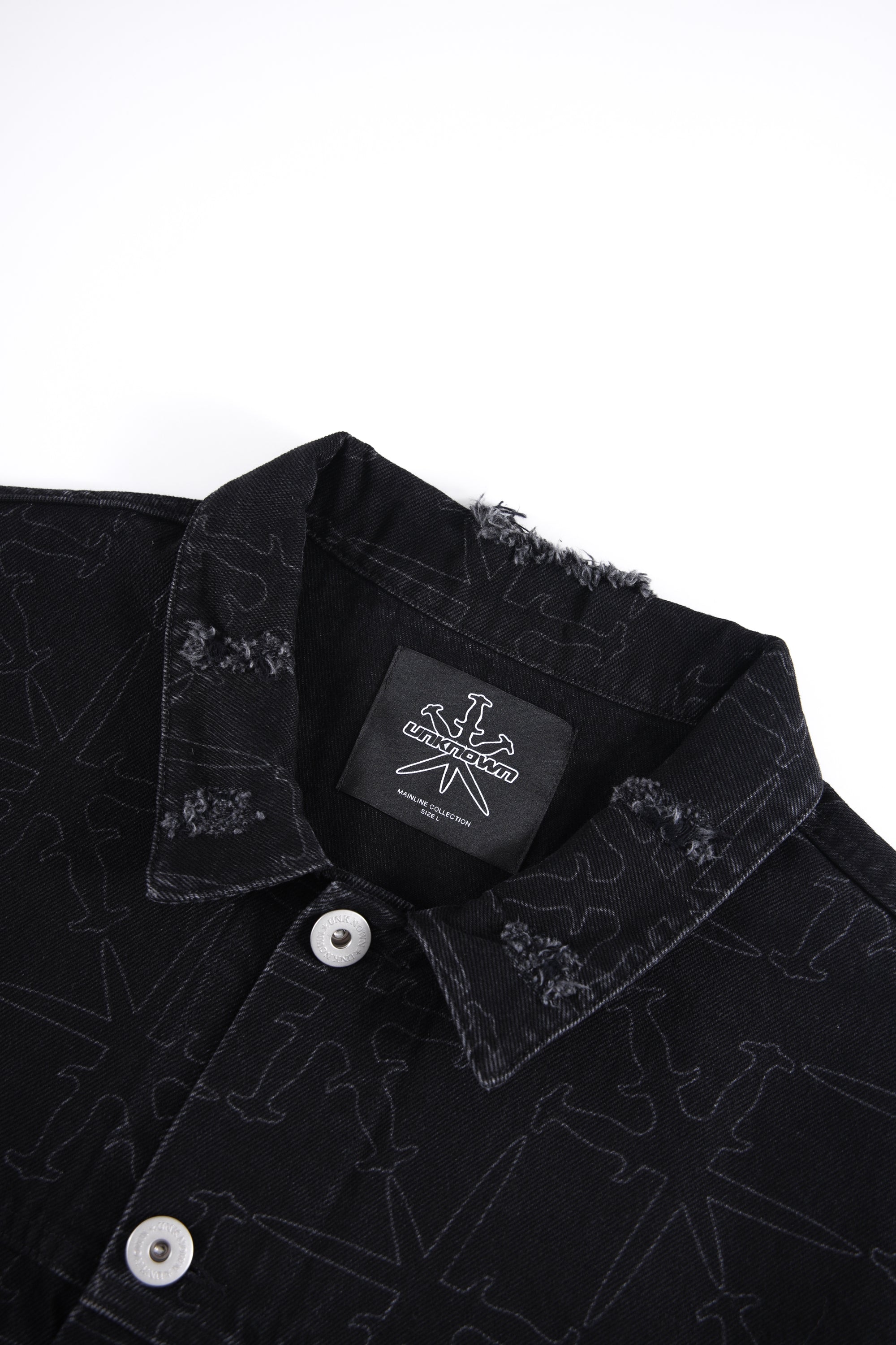 MONOGRAM DENIM JACKET-Fineriform