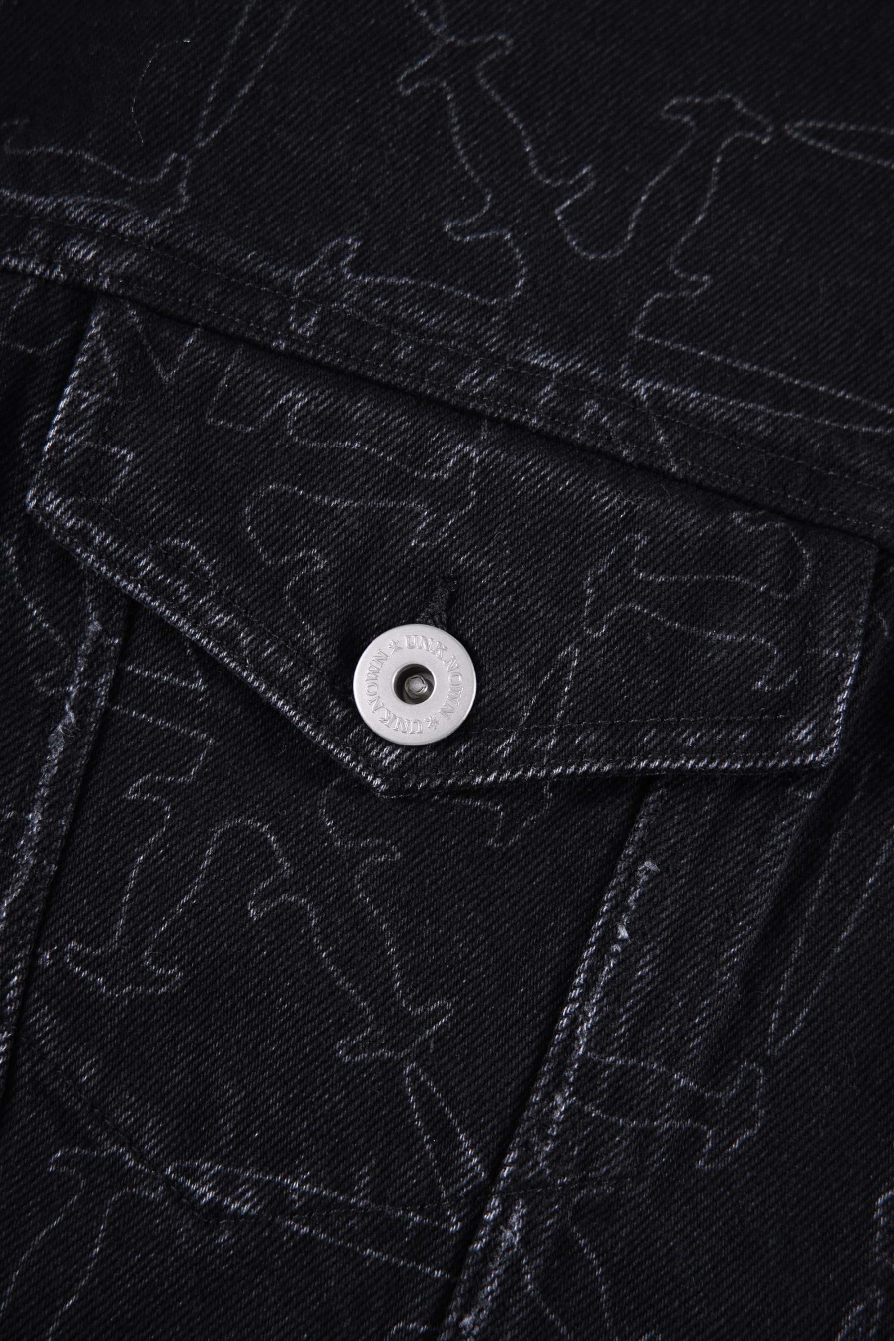 MONOGRAM DENIM JACKET-Fineriform