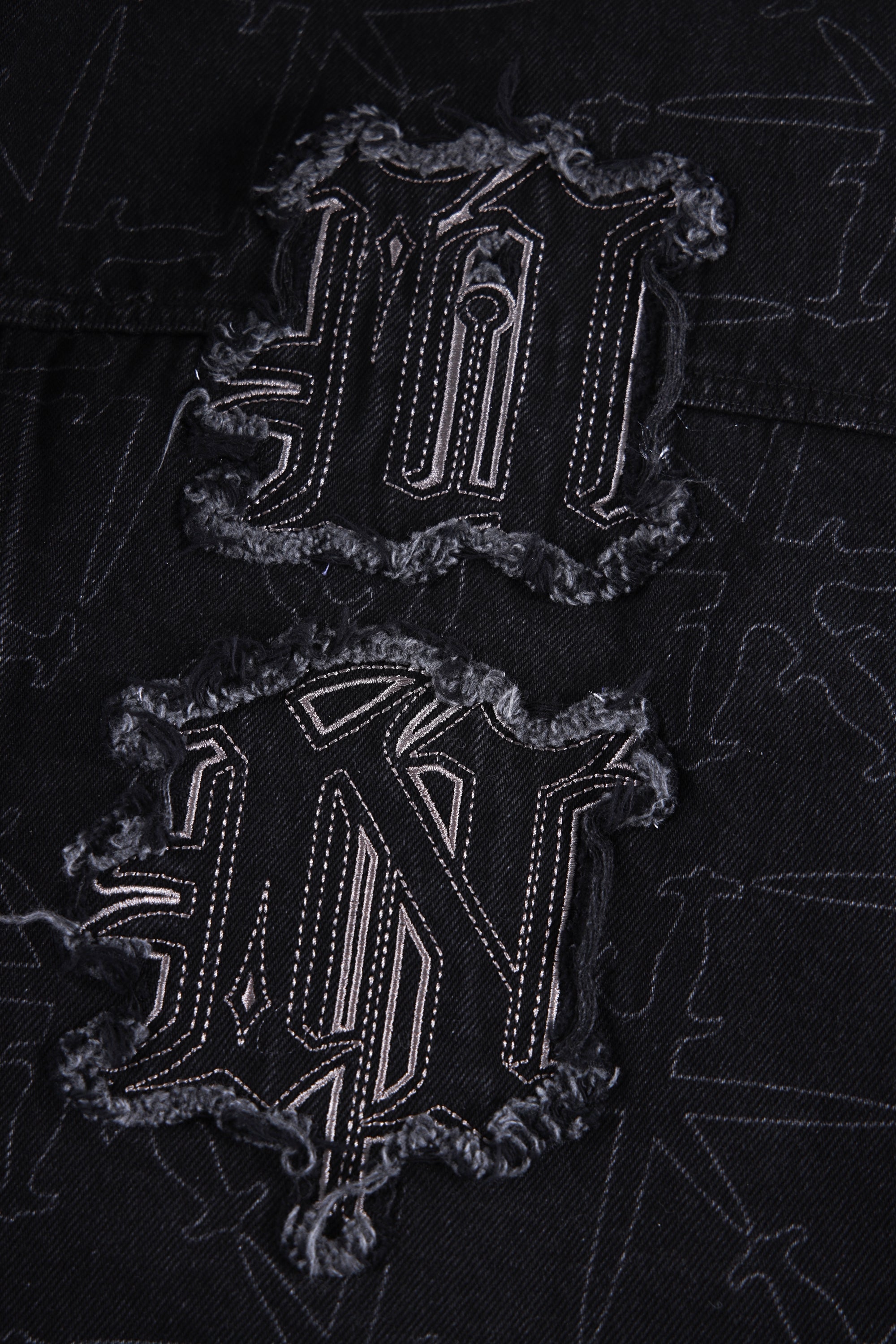 MONOGRAM DENIM JACKET-Fineriform