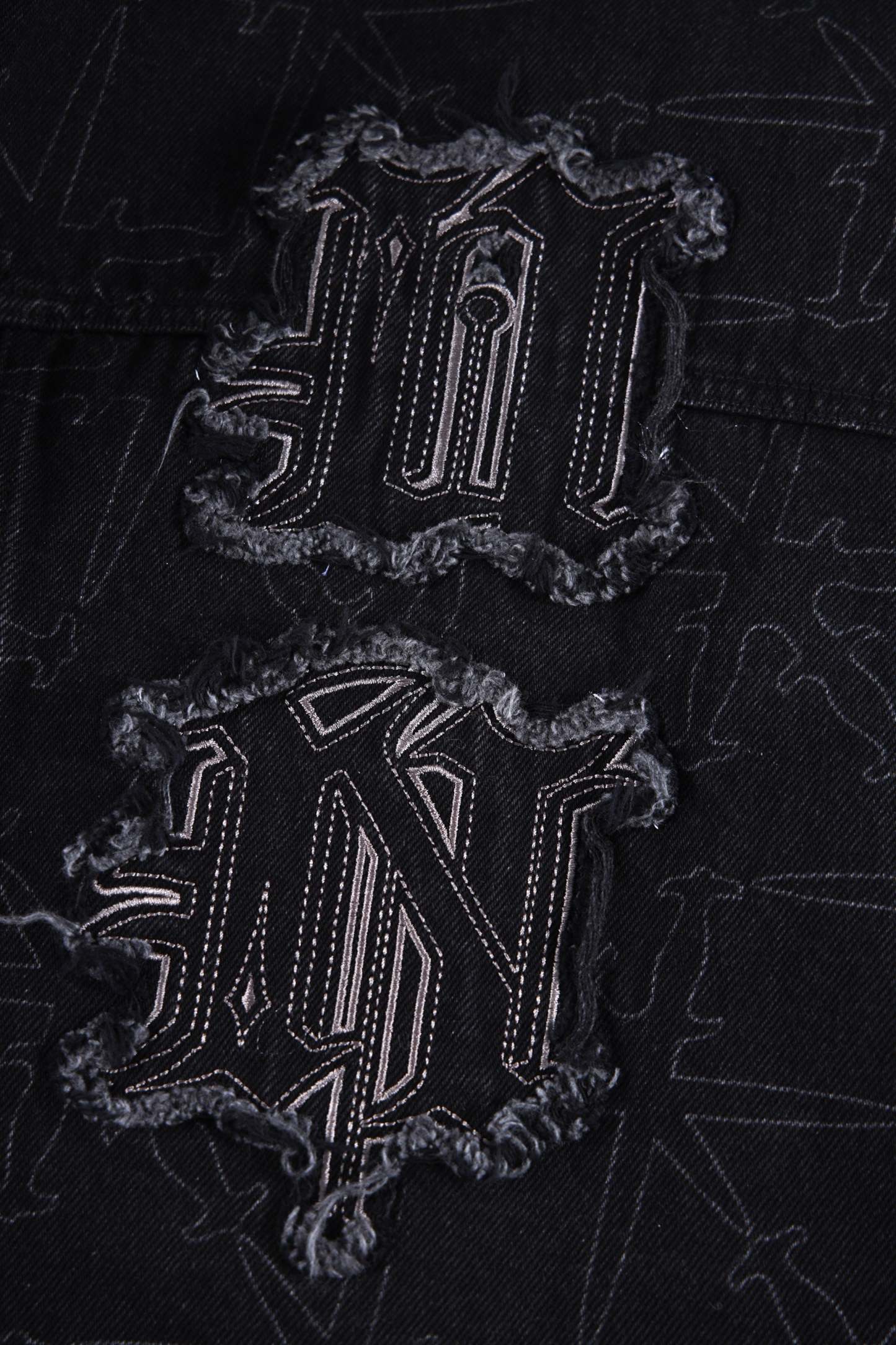 MONOGRAM DENIM JACKET-Fineriform