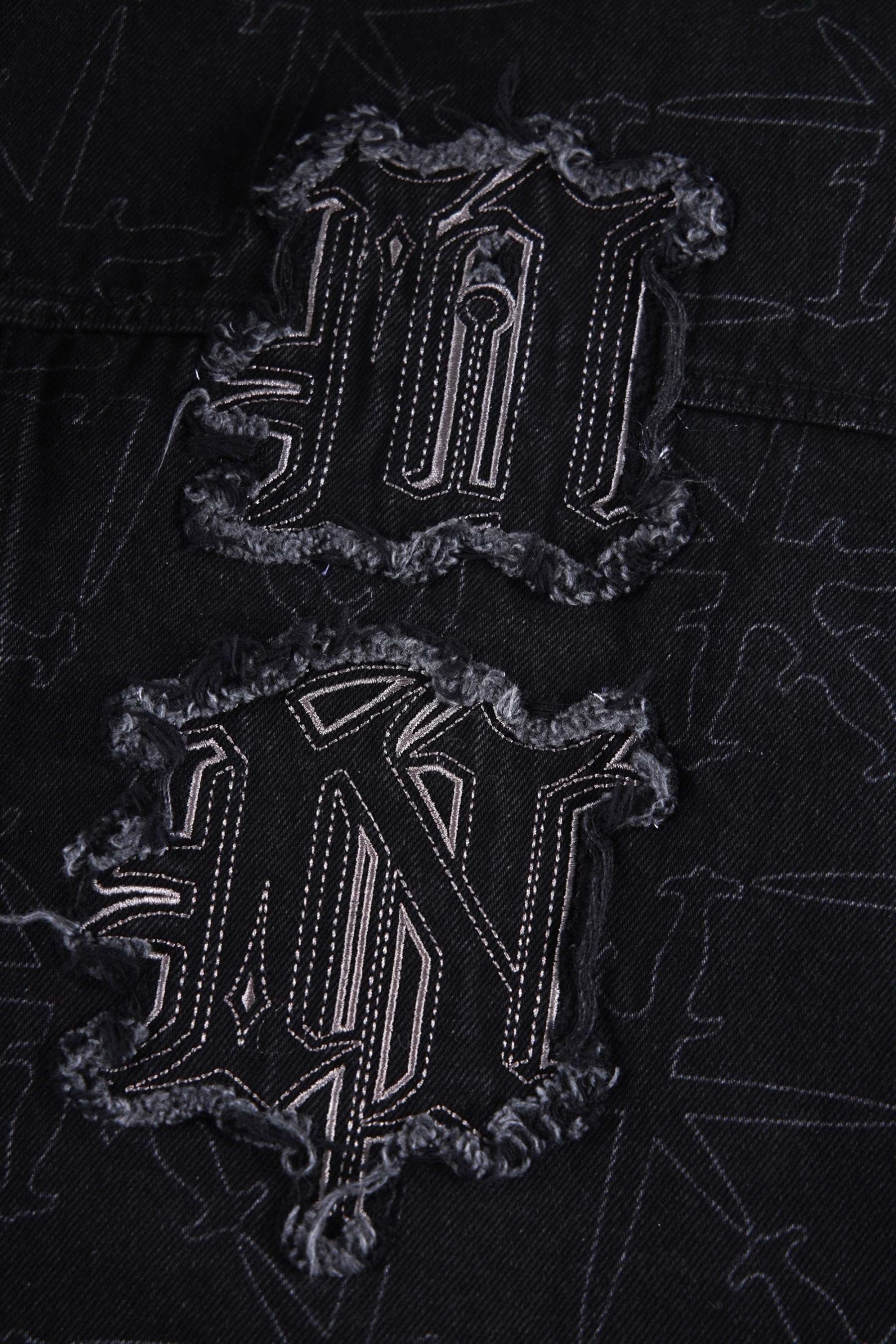 MONOGRAM DENIM JACKET-Fineriform