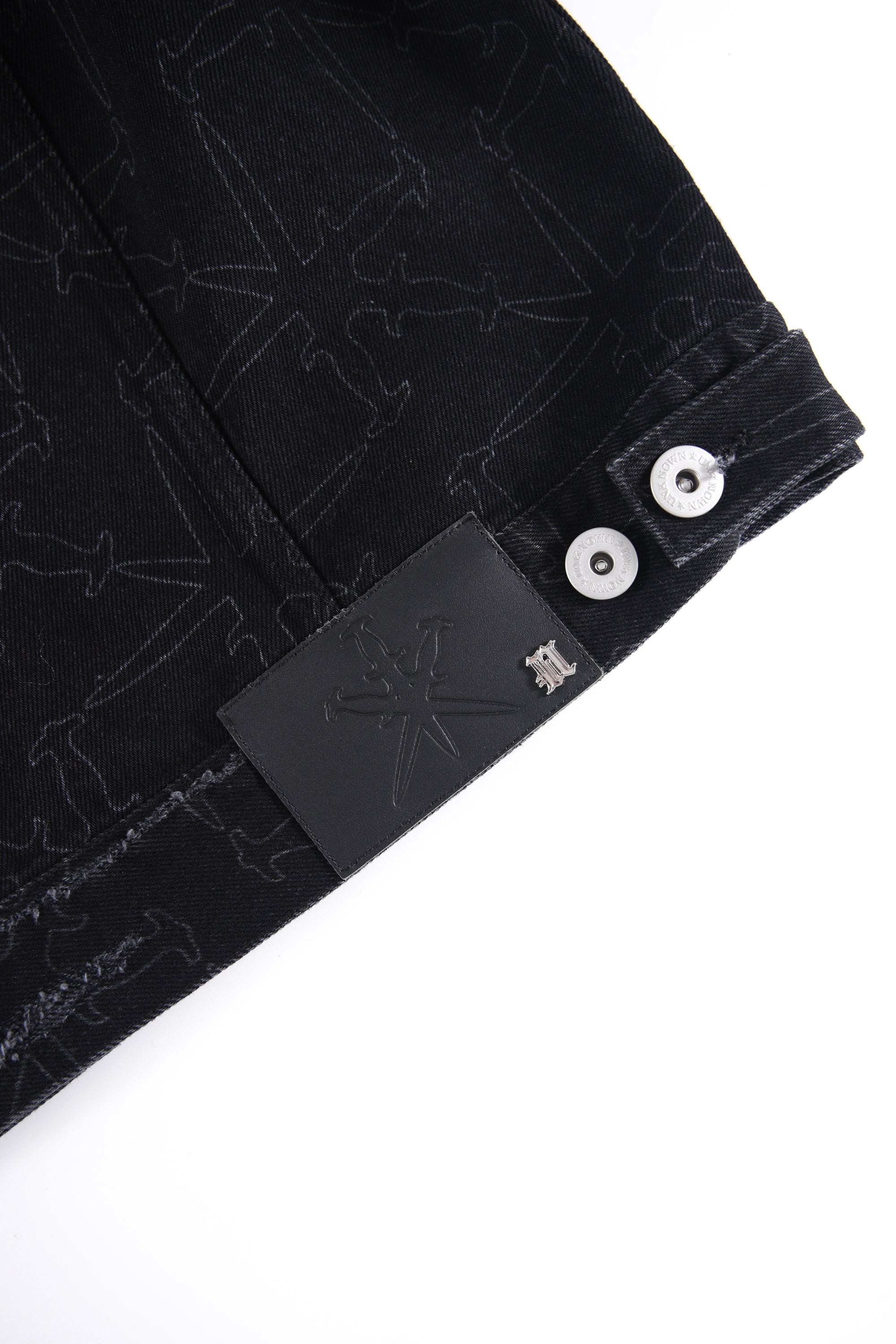 MONOGRAM DENIM JACKET-Fineriform