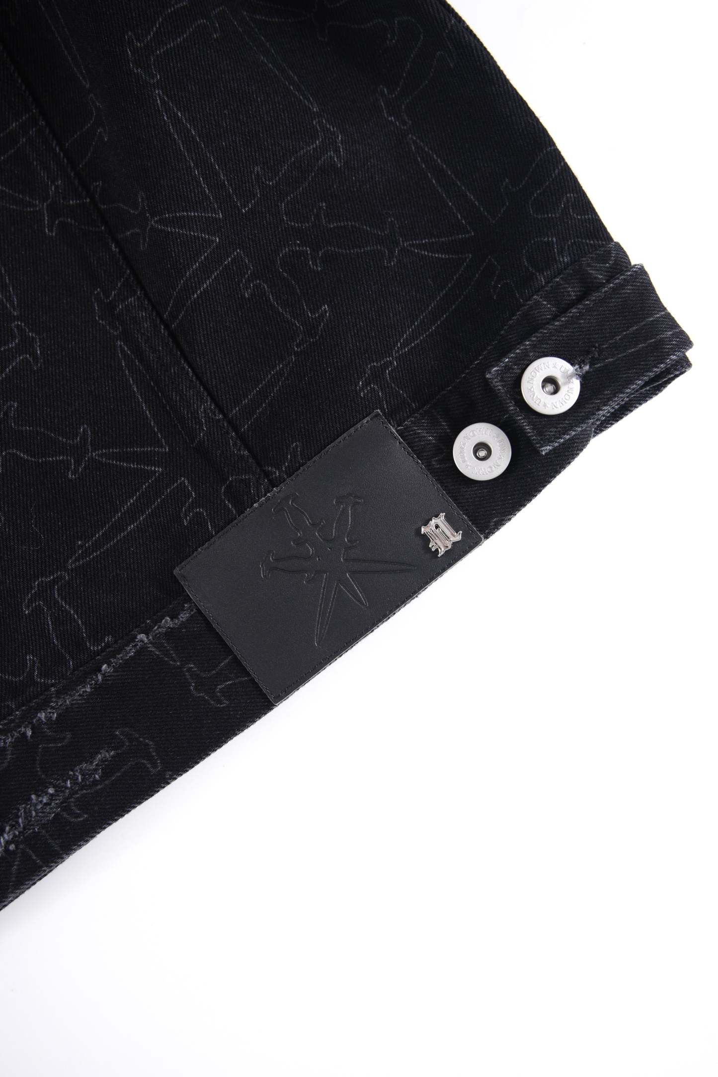 MONOGRAM DENIM JACKET-Fineriform