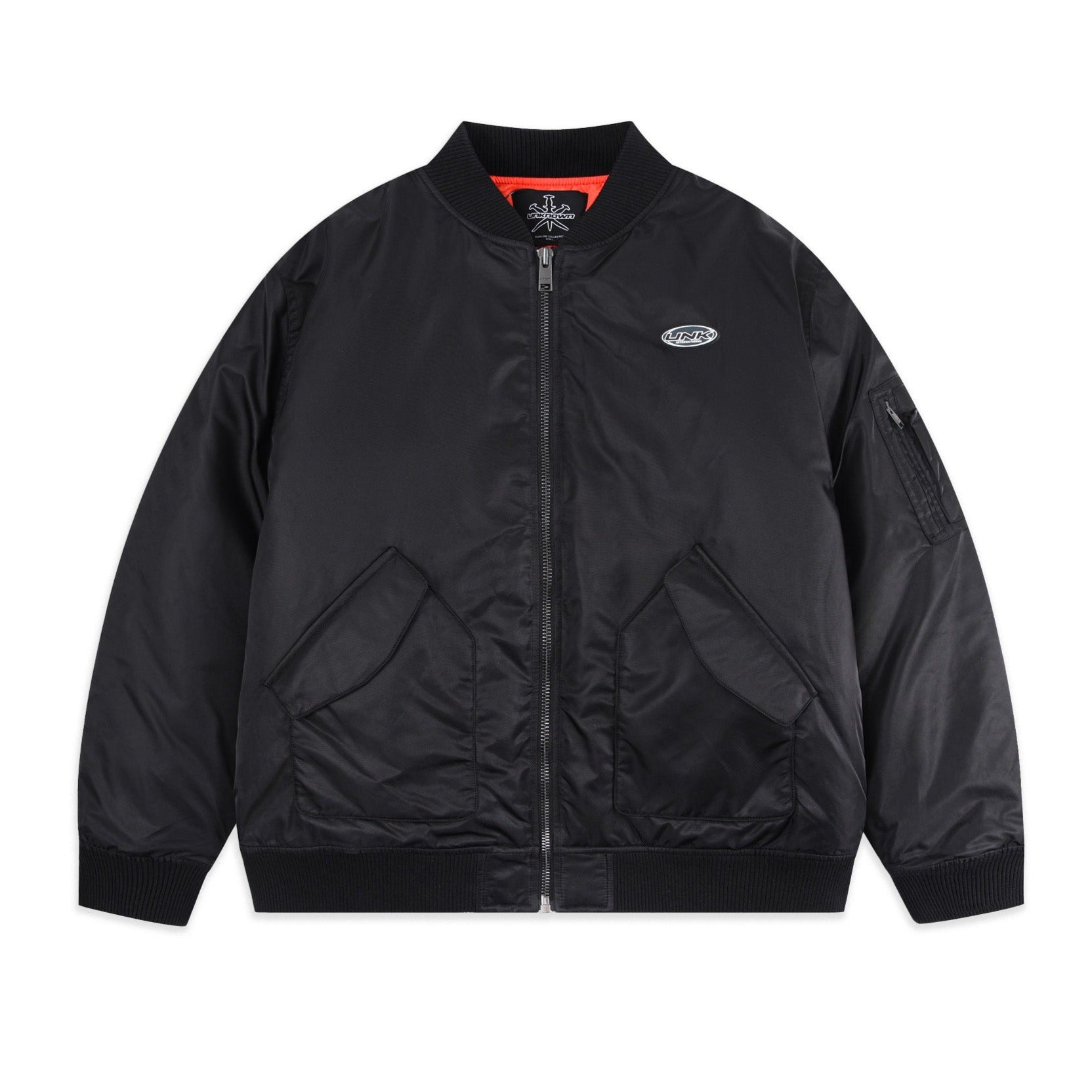 ZIP BOMBER JACKET-Fineriform