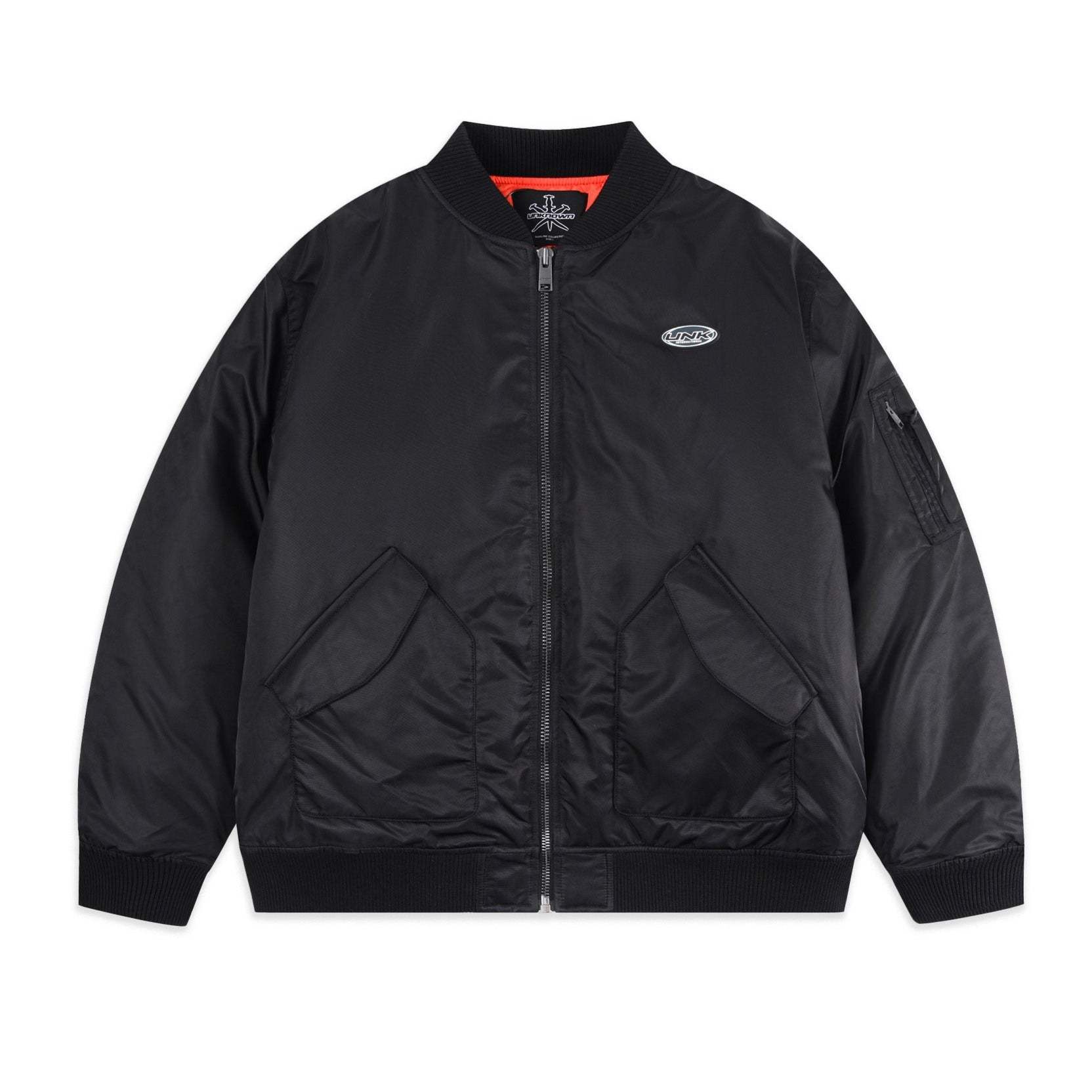 ZIP BOMBER JACKET-Fineriform