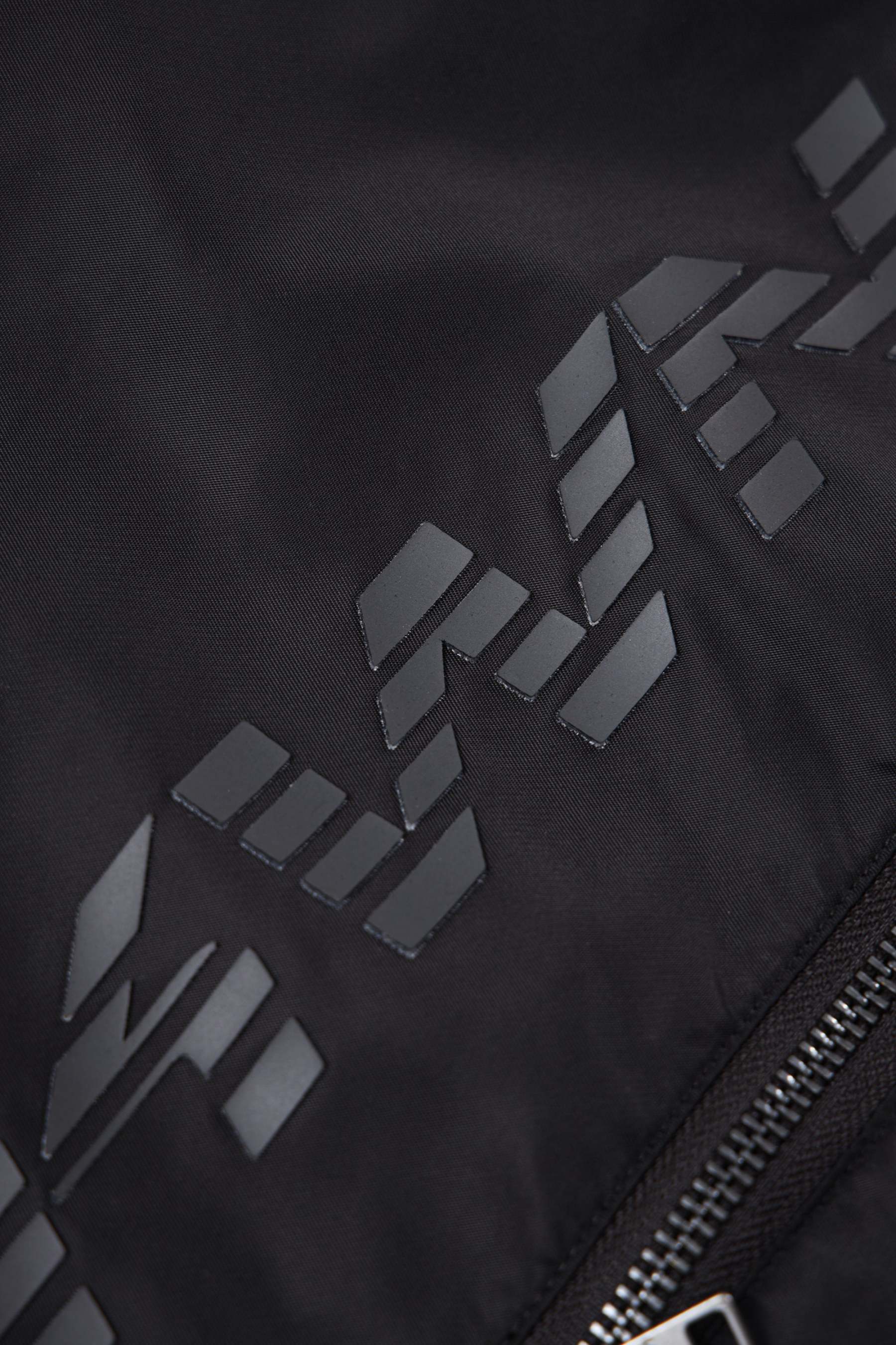 BLACKOUT NYLON TRACK JACKET-Fineriform