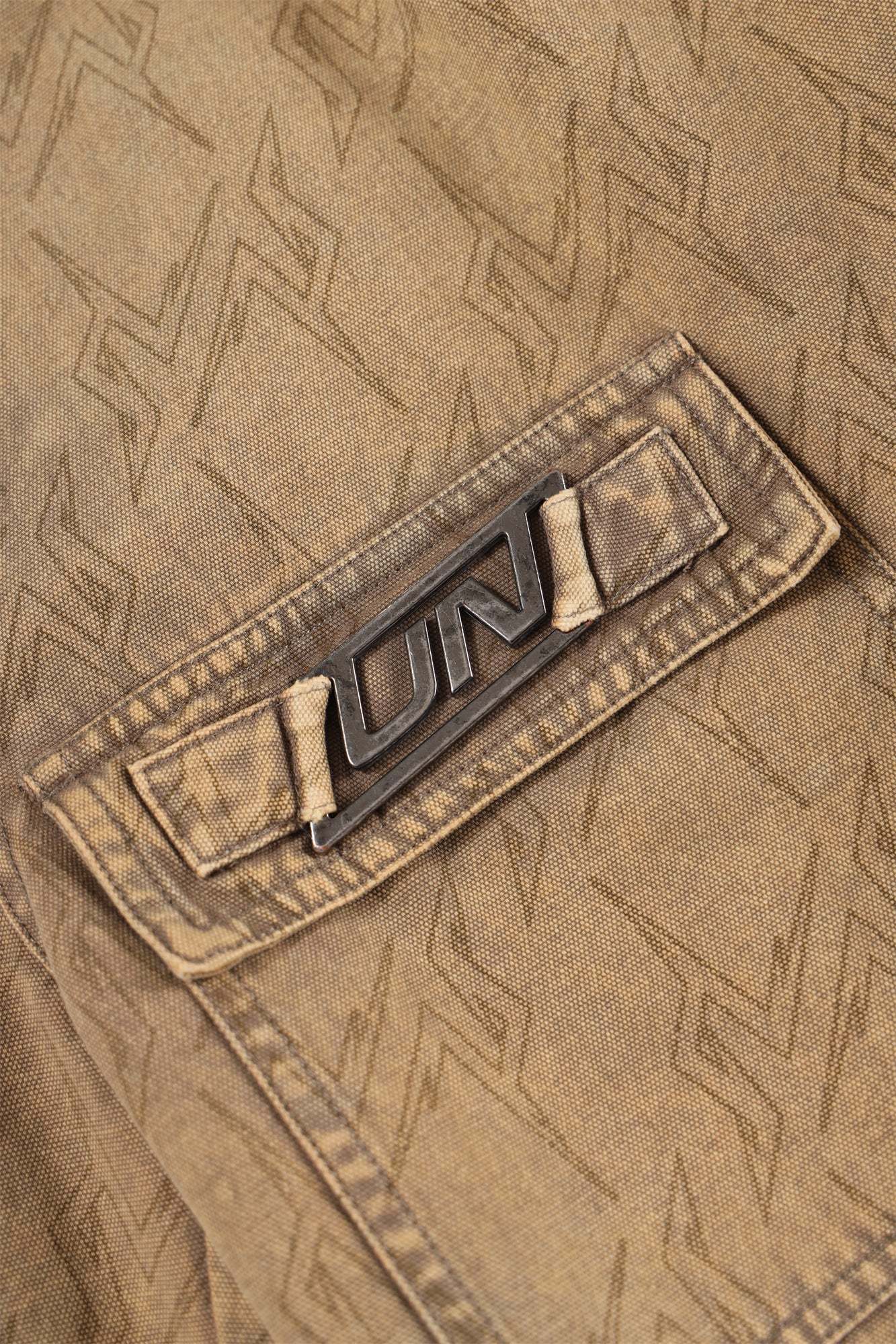 HEAVY ZIP CARGO PANTS-Fineriform