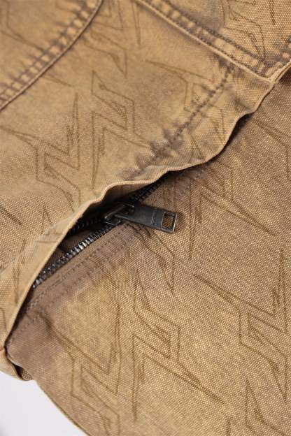 HEAVY ZIP CARGO PANTS-Fineriform