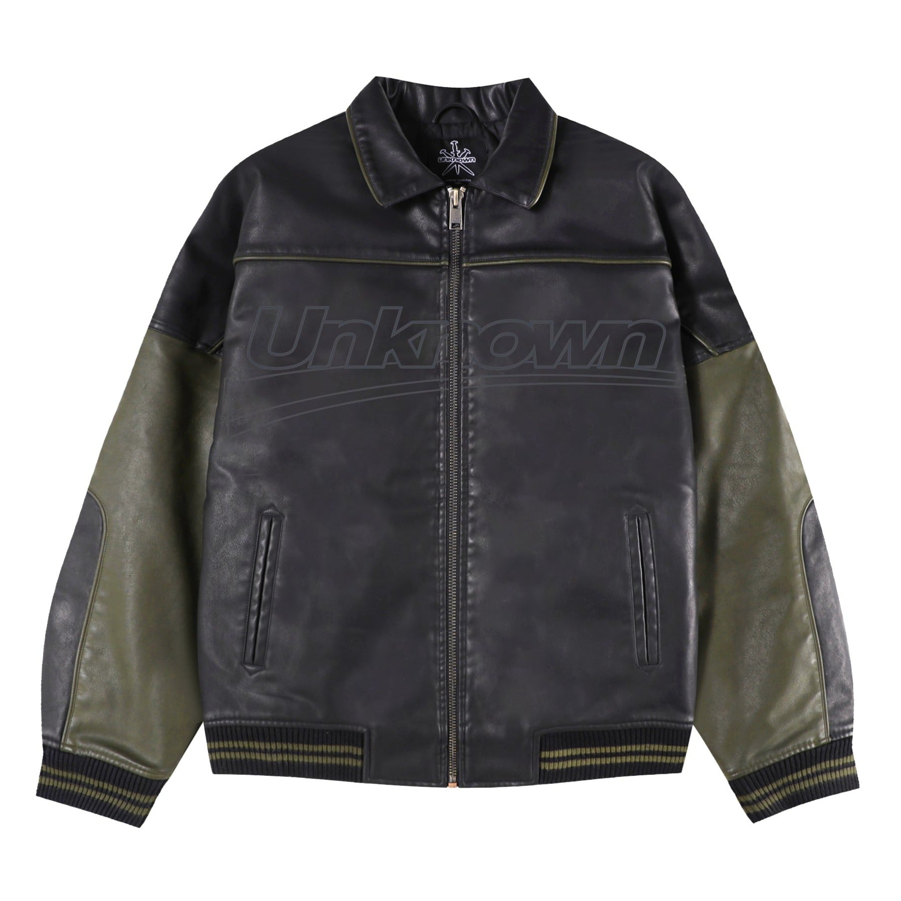 RACING LEATHER JACKET-Fineriform