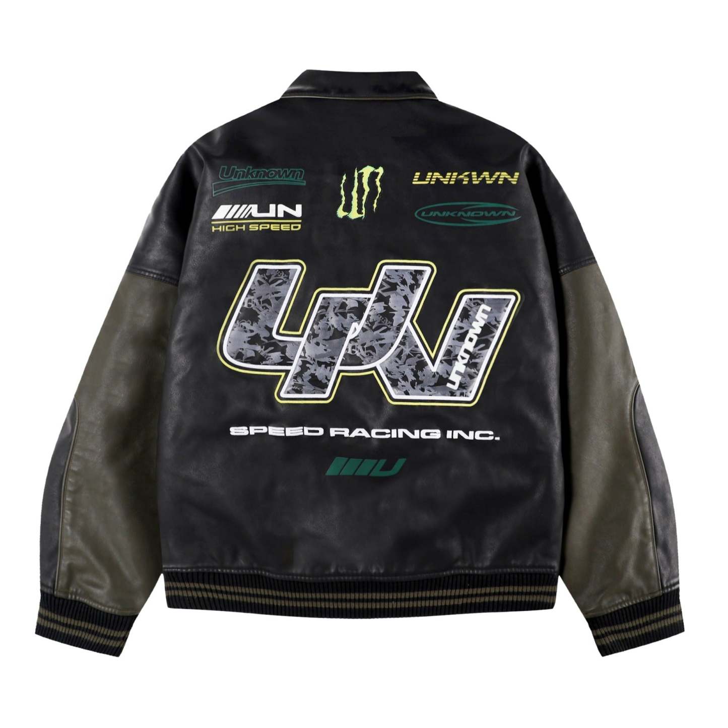 RACING LEATHER JACKET-Fineriform