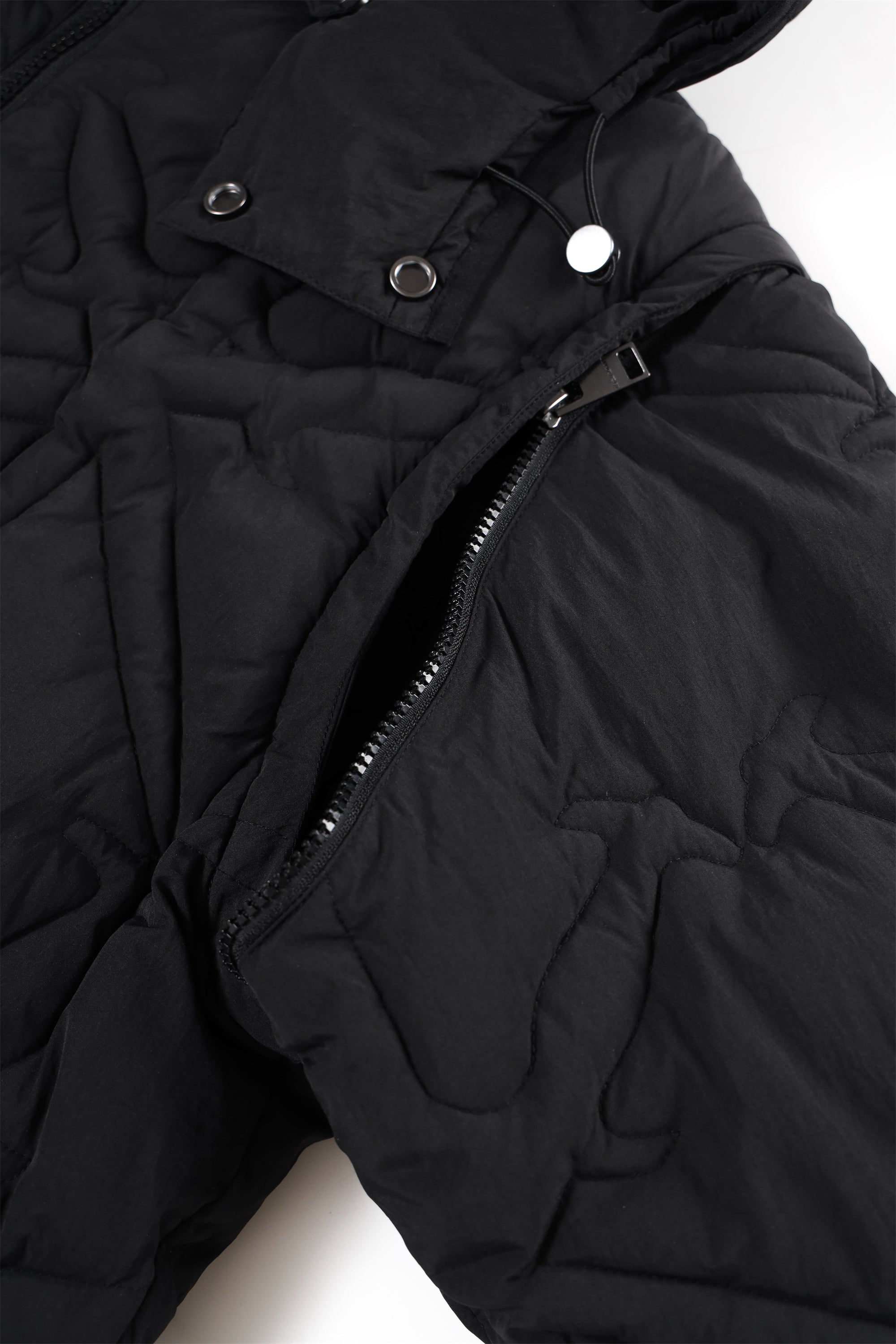 DAGGER STITCH PADDED JACKET-Fineriform