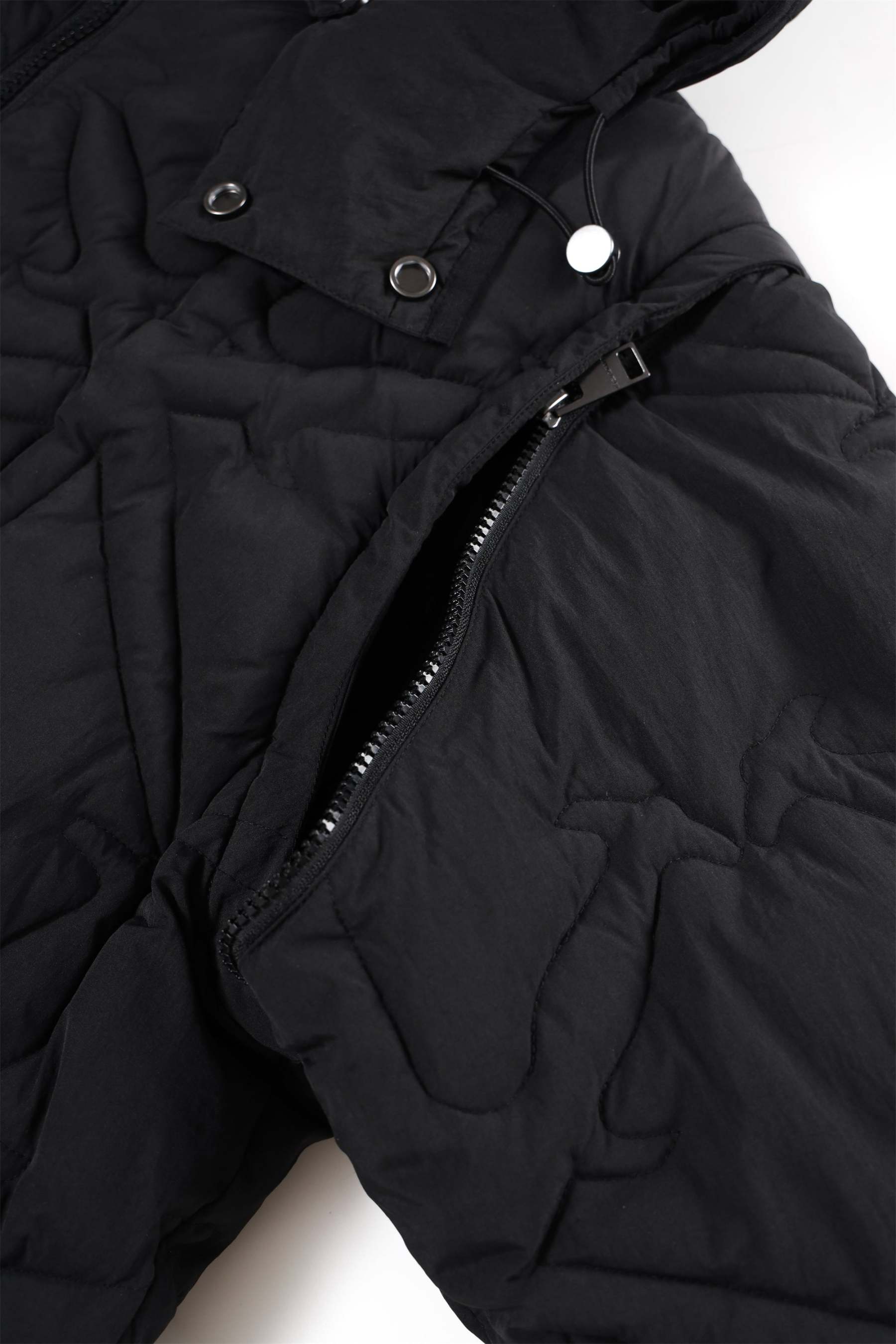 DAGGER STITCH PADDED JACKET-Fineriform