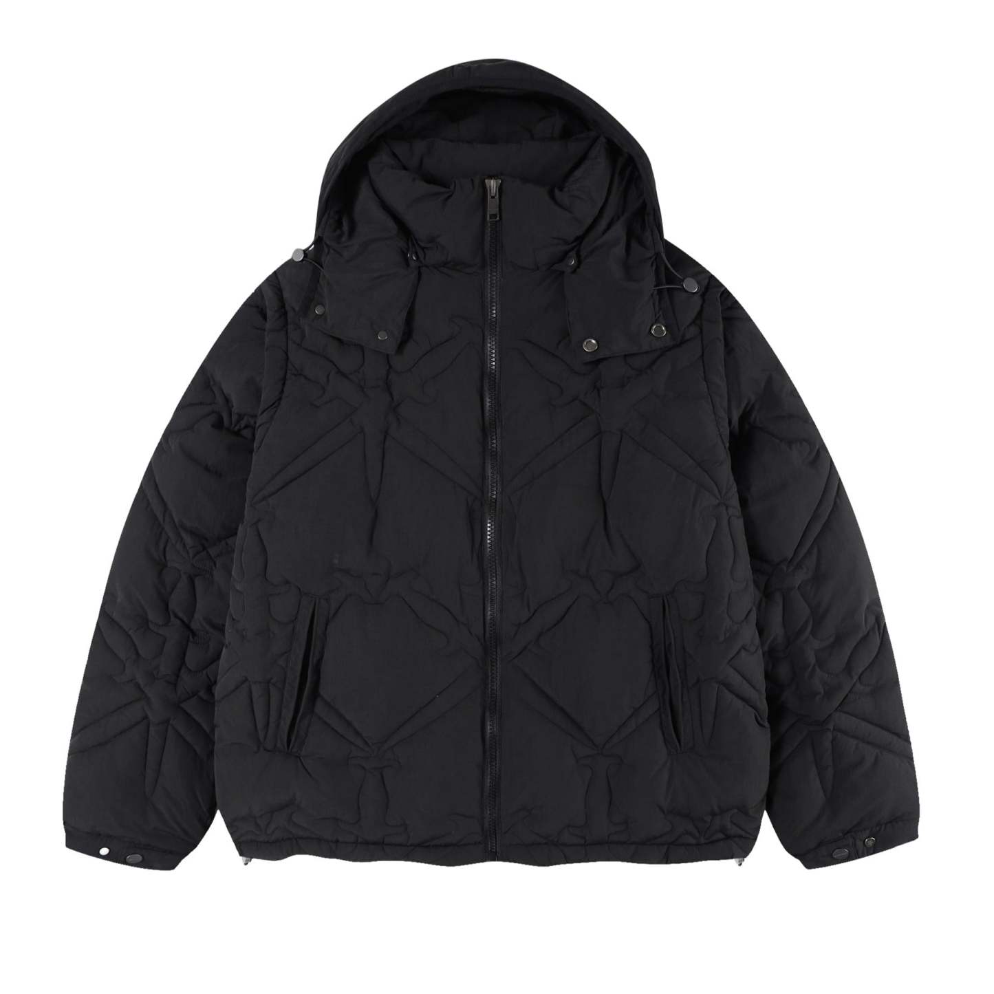DAGGER STITCH PADDED JACKET-Fineriform
