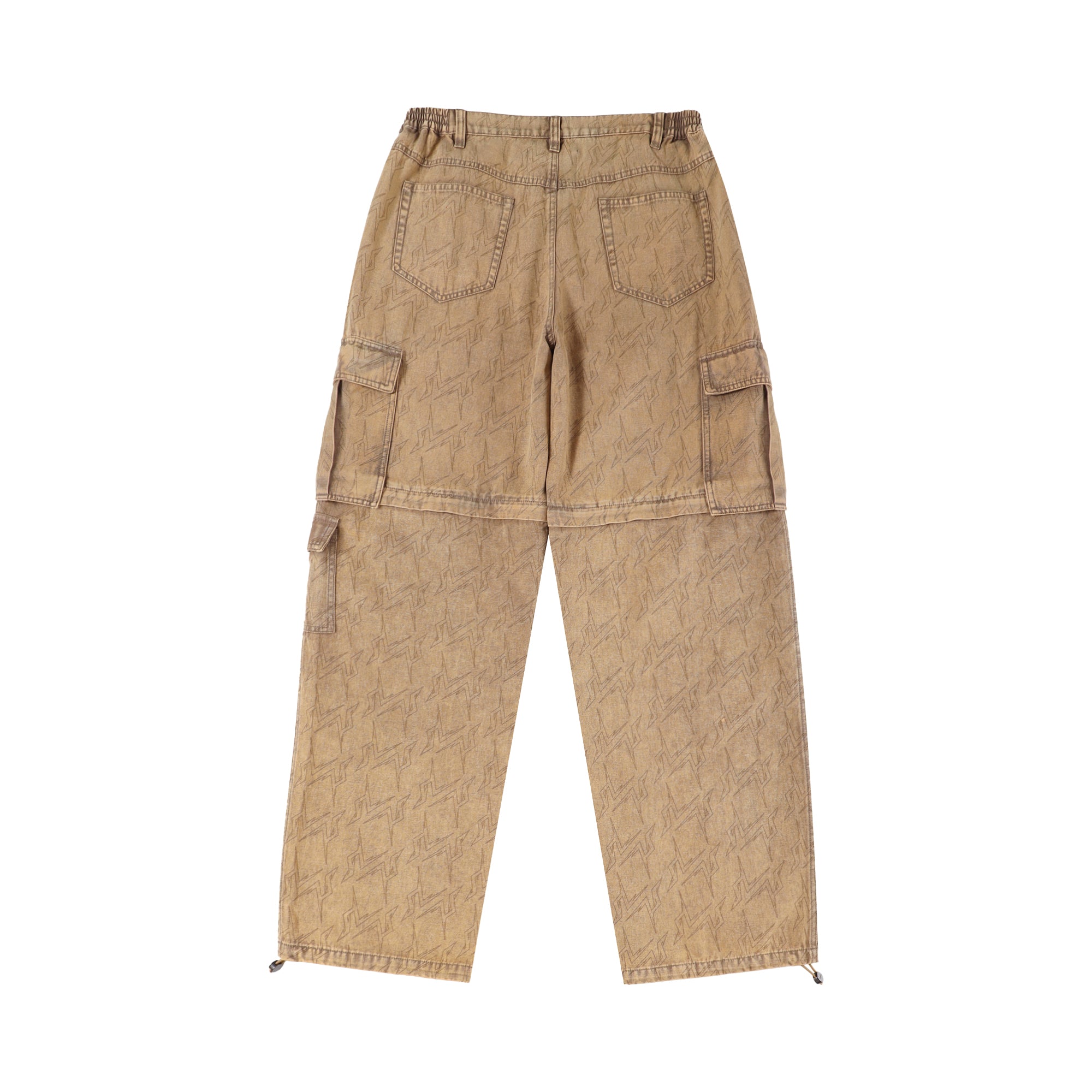 HEAVY ZIP CARGO PANTS-Fineriform