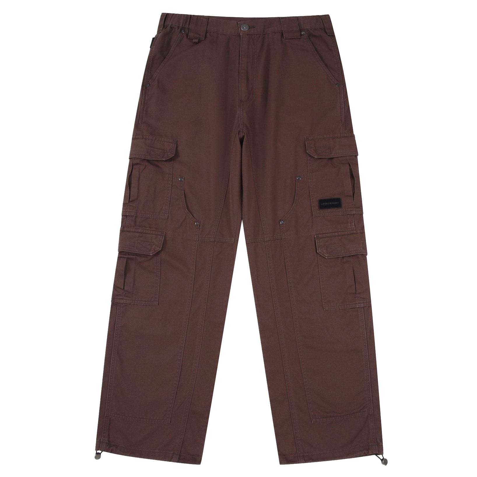 STONEWASHED BROWN CARGOS-Fineriform