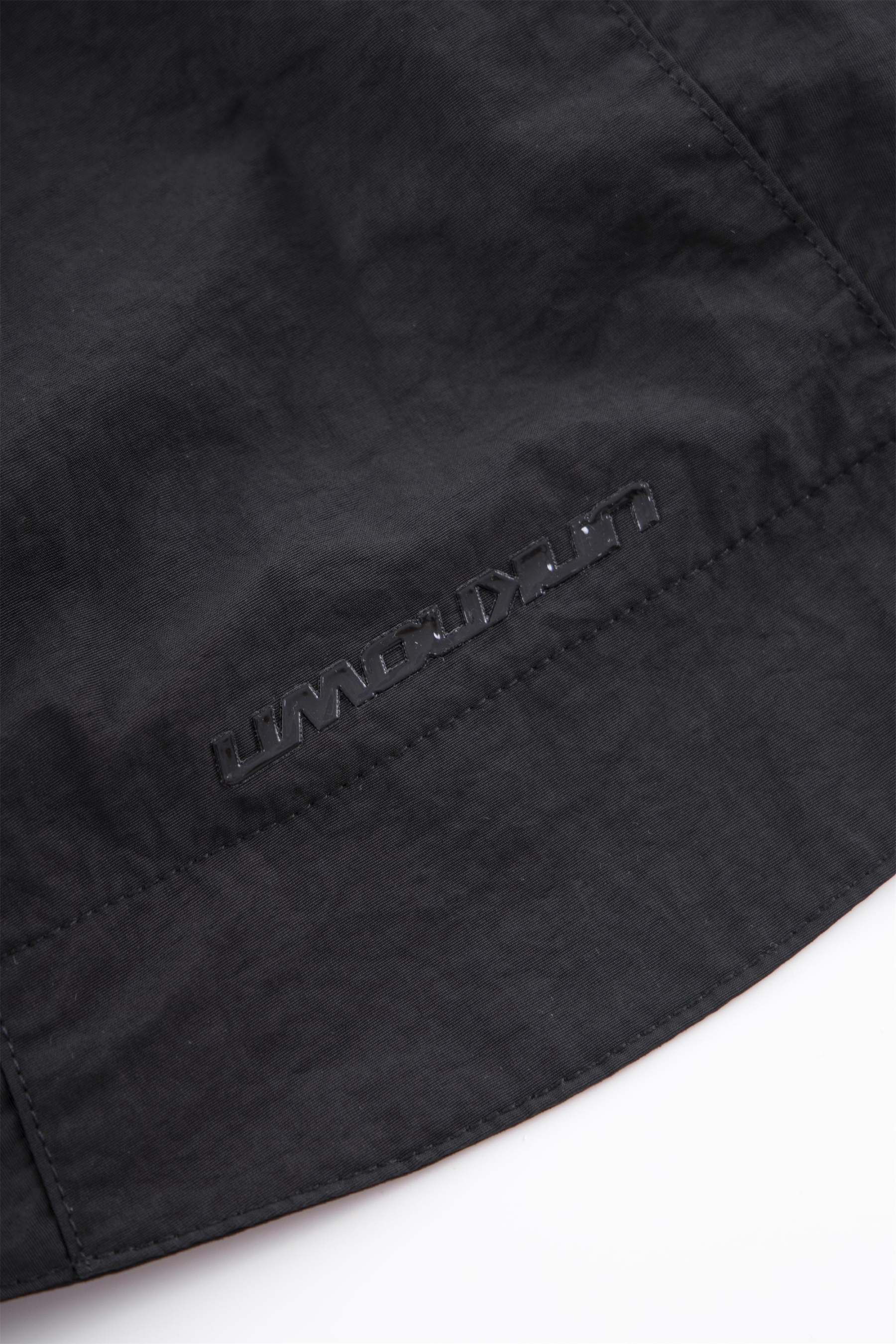 BLACK ZIP TRACK JACKET-Fineriform