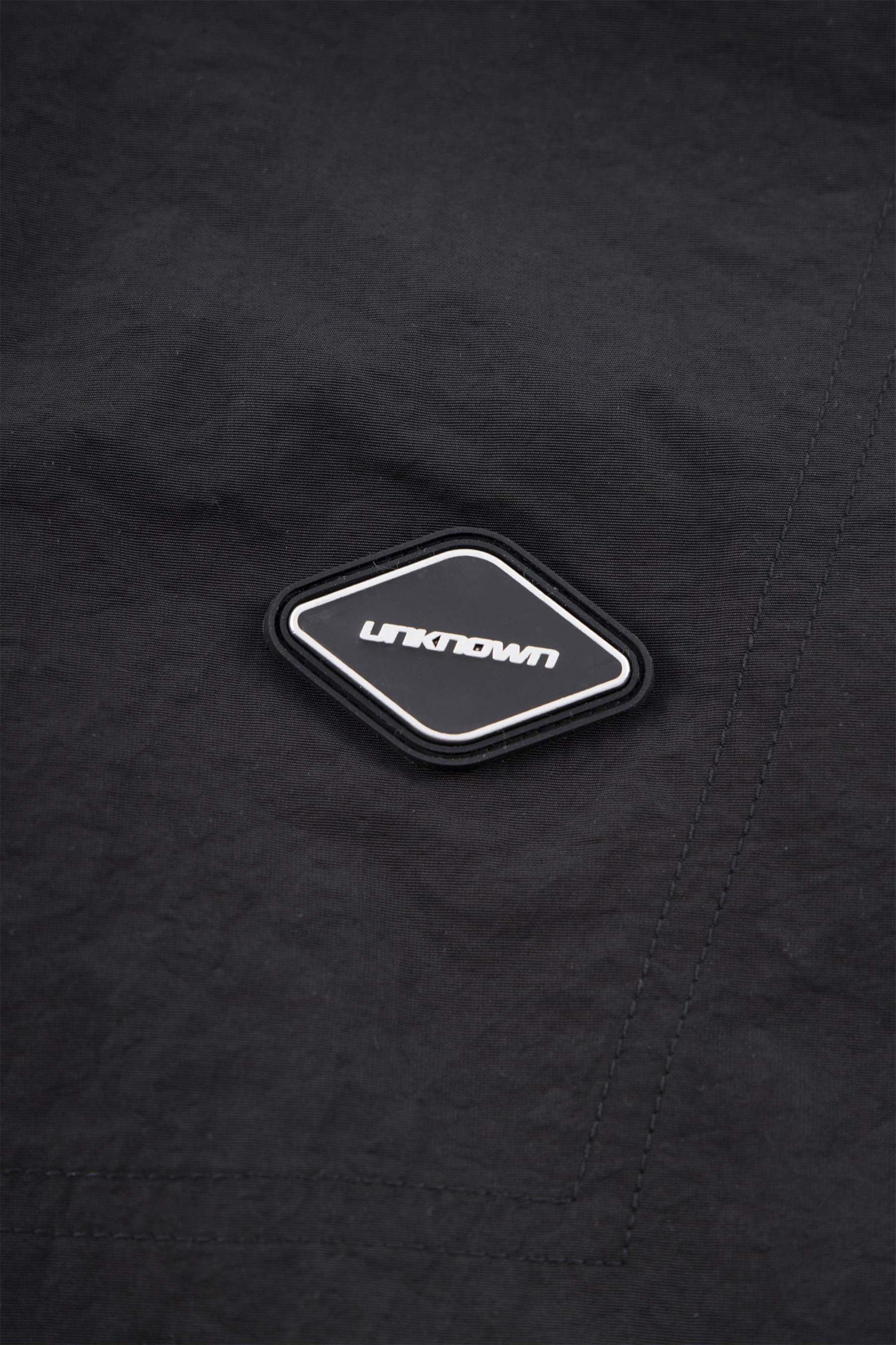 BLACK ZIP TRACK JACKET-Fineriform