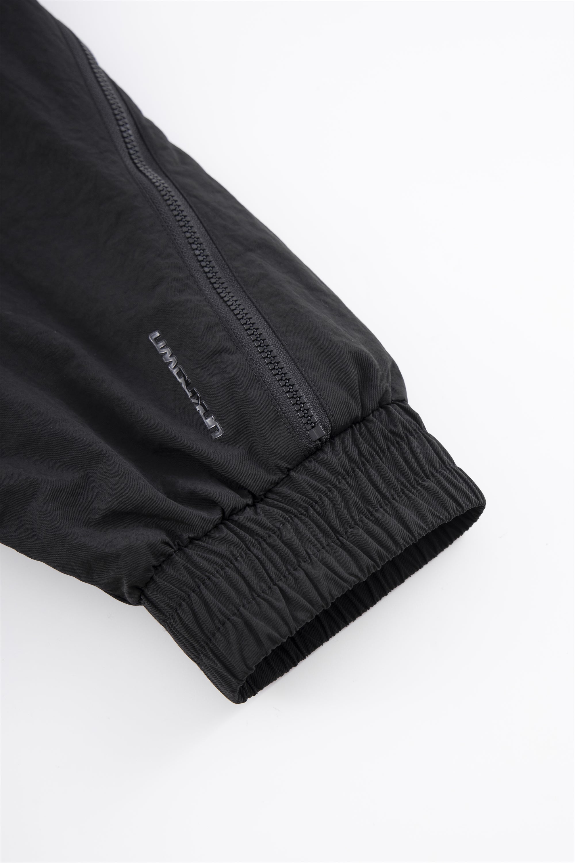 BLACK ZIP TRACK JACKET-Fineriform