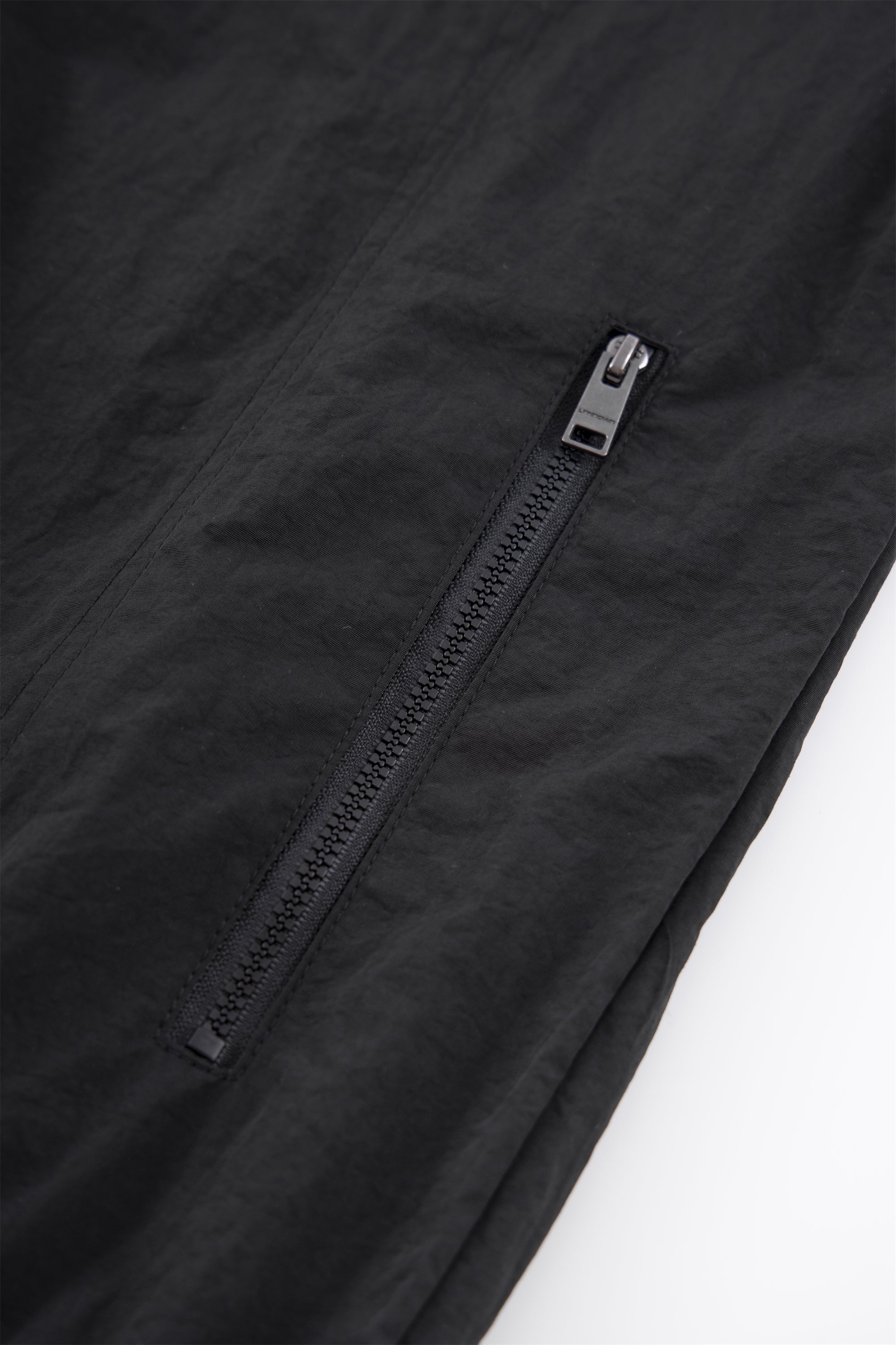 BLACK ZIP TRACK JACKET-Fineriform