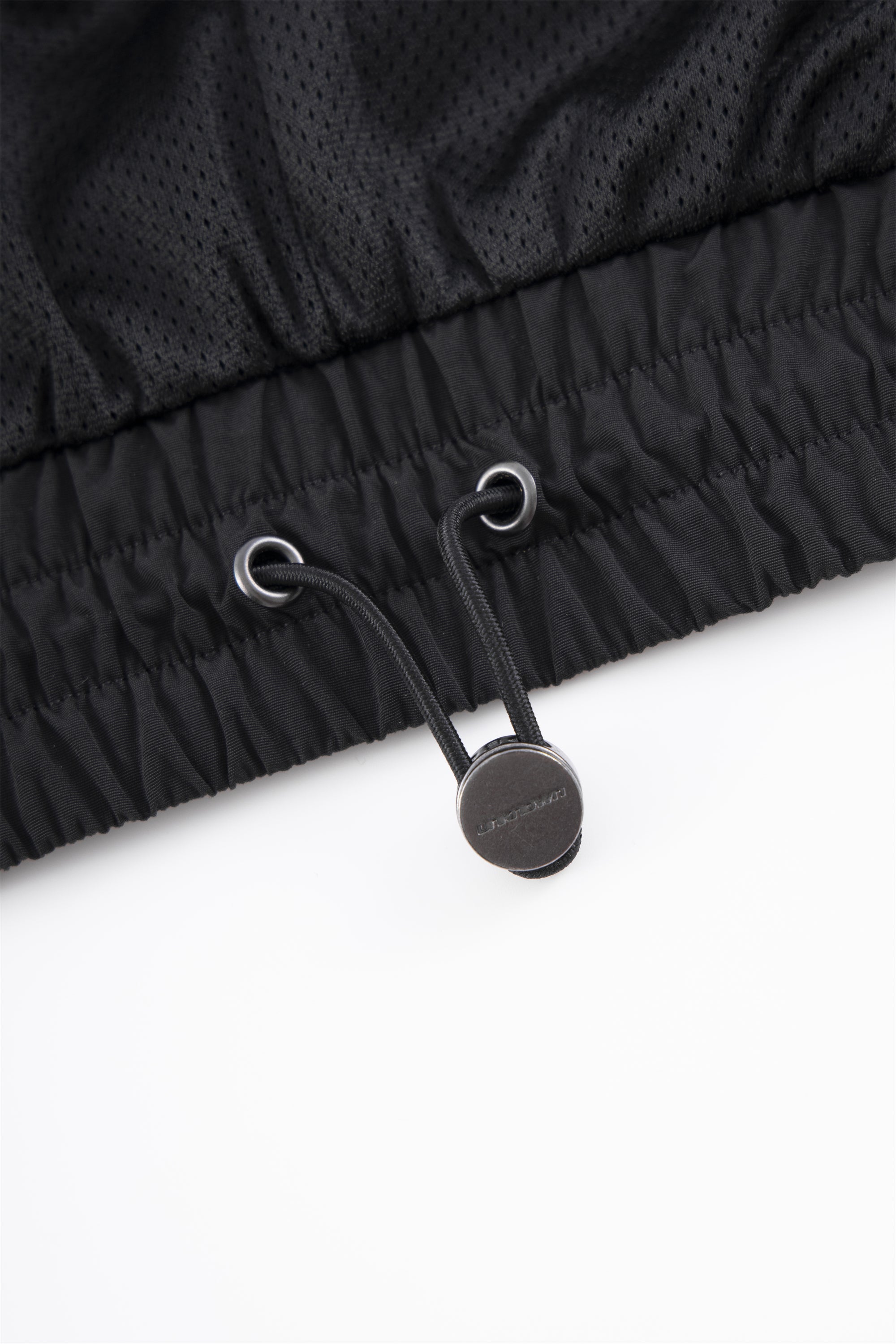 BLACK ZIP TRACK JACKET-Fineriform