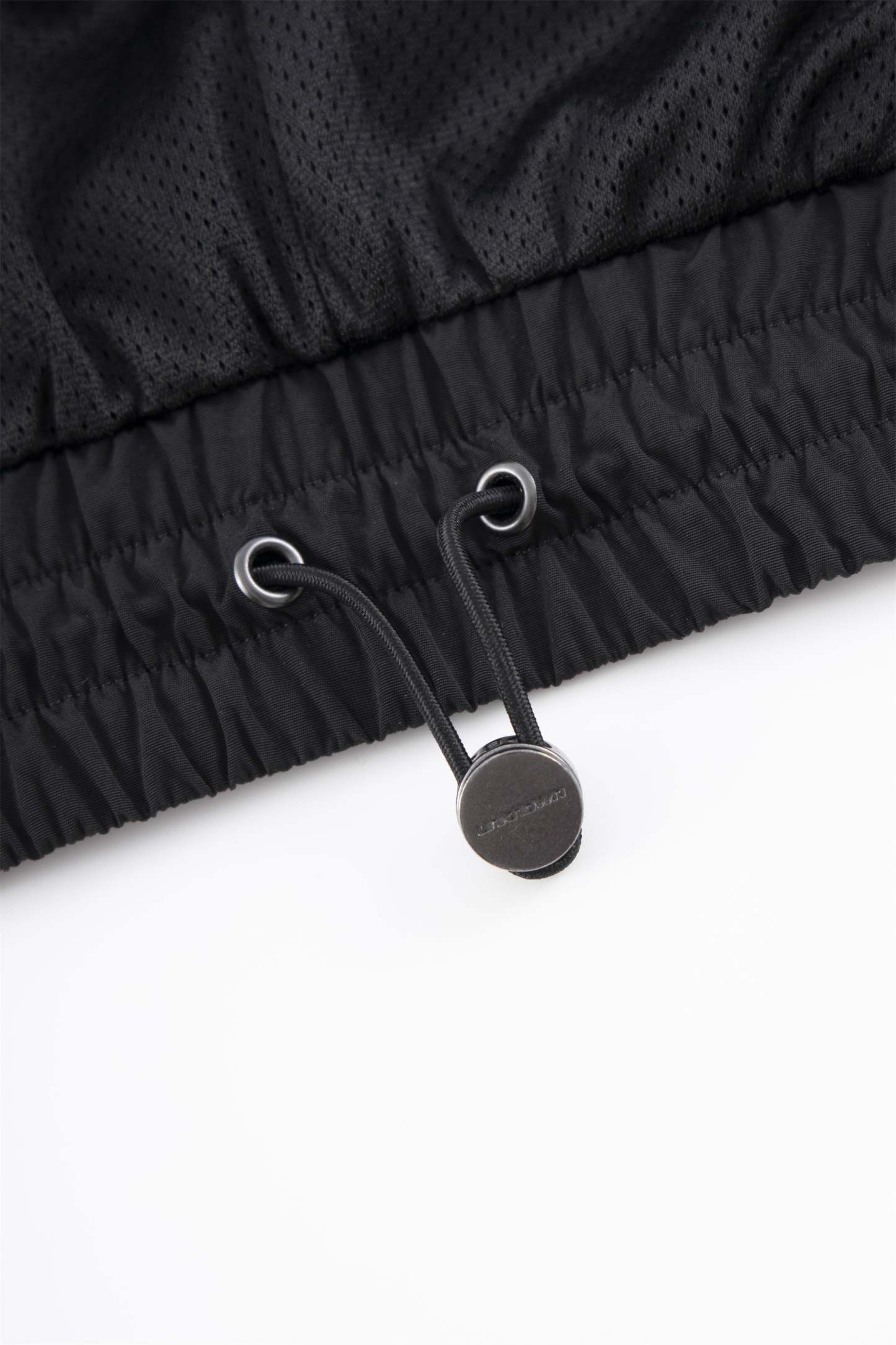 BLACK ZIP TRACK JACKET-Fineriform