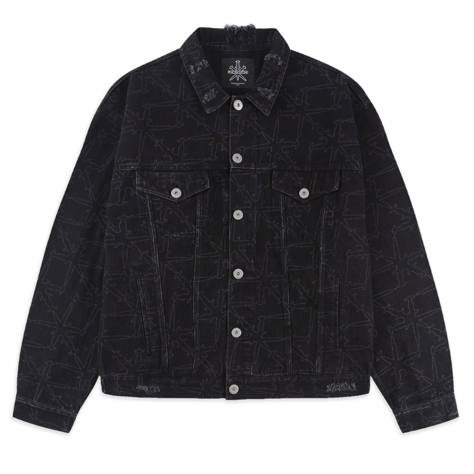 MONOGRAM DENIM JACKET-Fineriform