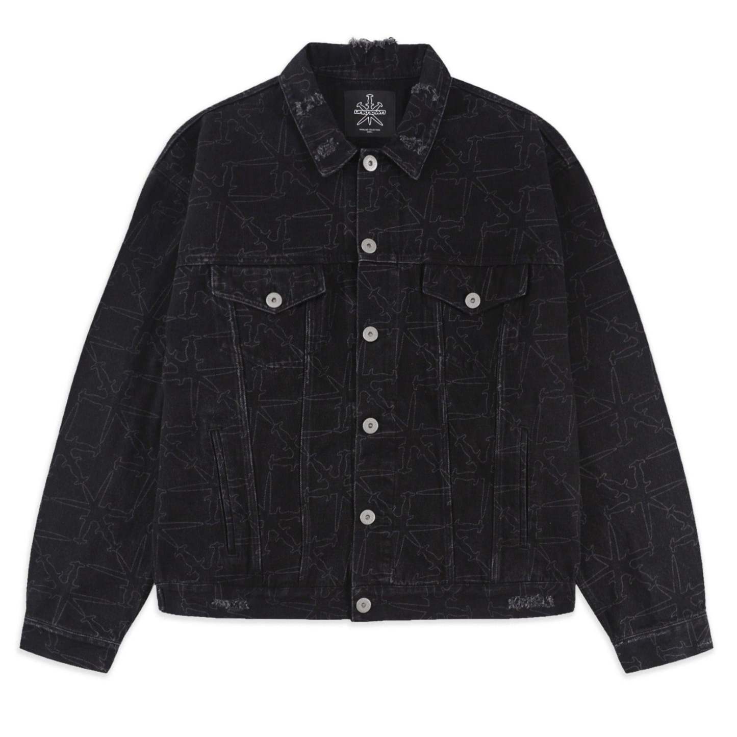 MONOGRAM DENIM JACKET-Fineriform