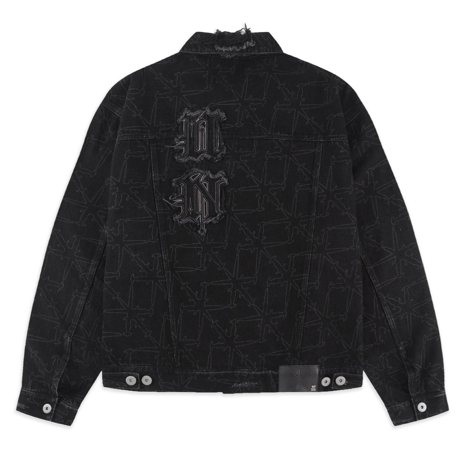 MONOGRAM DENIM JACKET-Fineriform