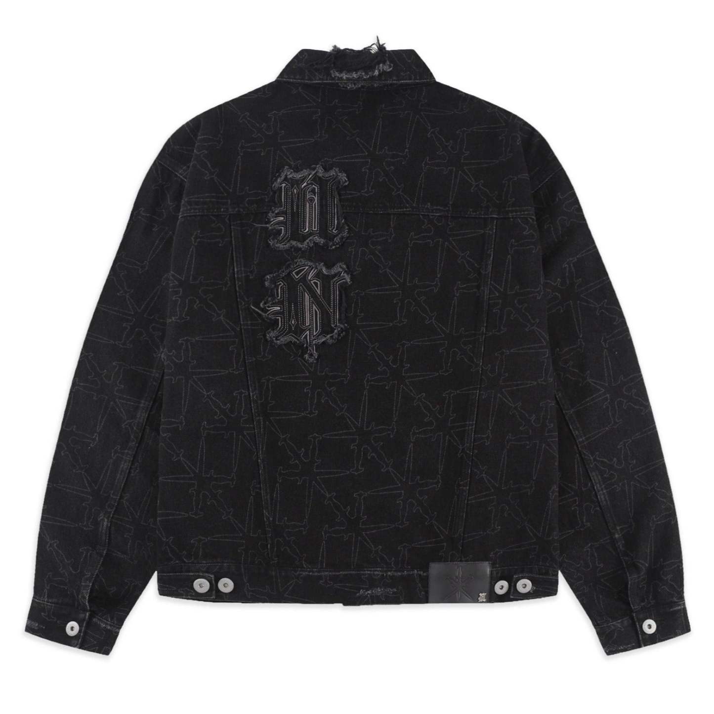 MONOGRAM DENIM JACKET-Fineriform