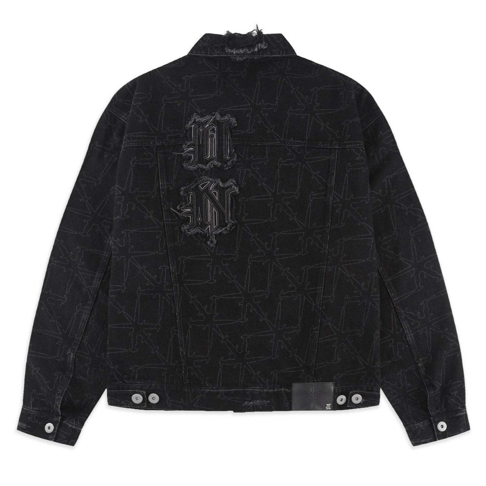 MONOGRAM DENIM JACKET-Fineriform