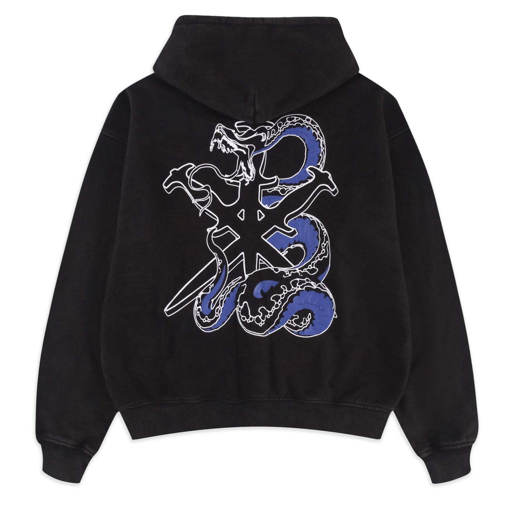 SNAKE & DAGGER HOODIE-Fineriform