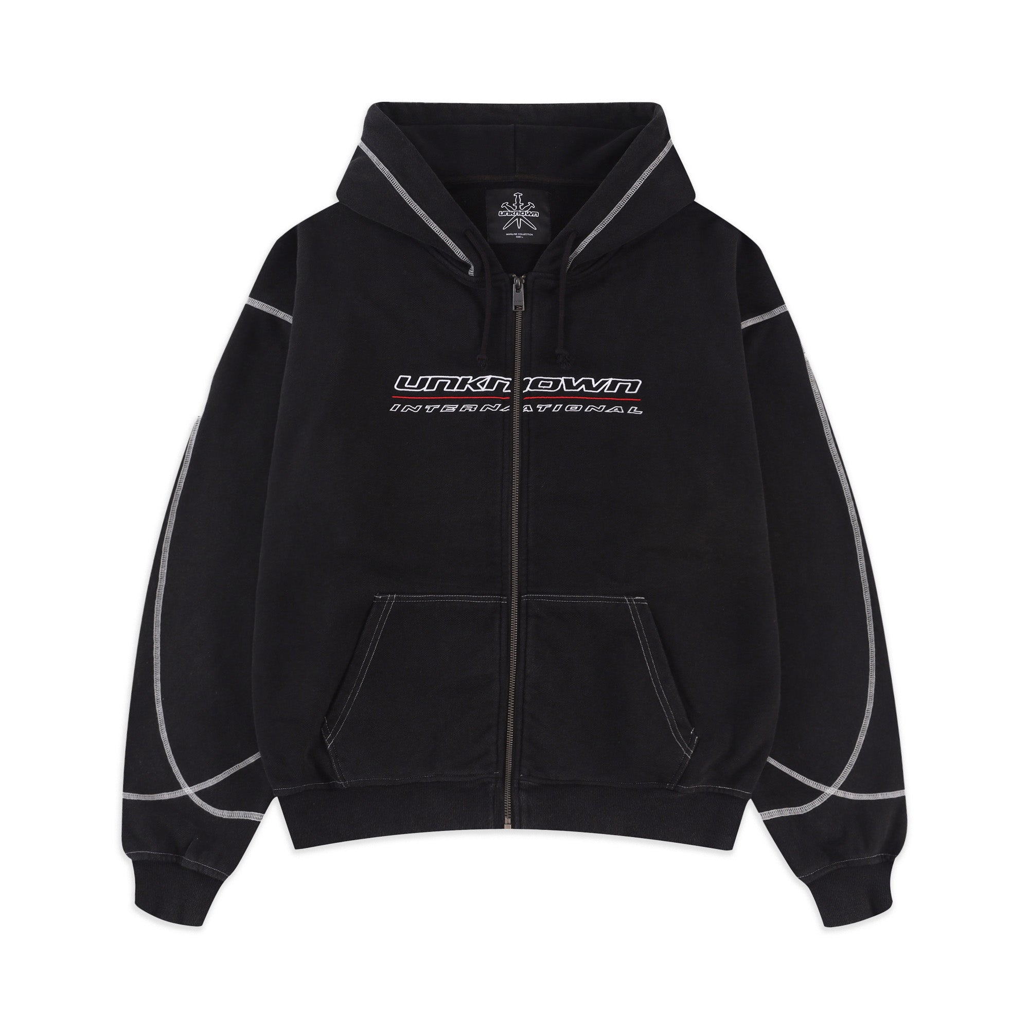 VINTAGE UNKNOWN INTERNATIONAL HOODIE-Fineriform