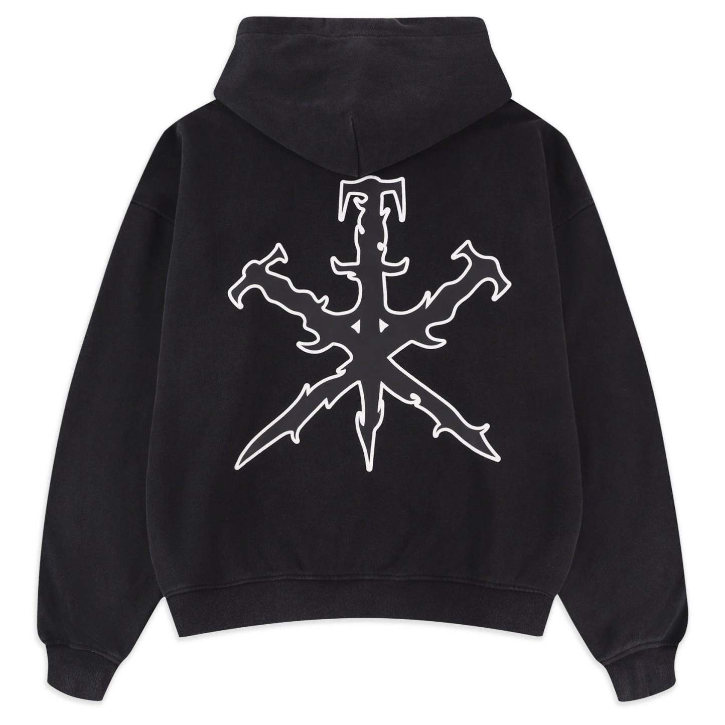 VINTAGE TRIBAL DAGGER HOODIE-Fineriform