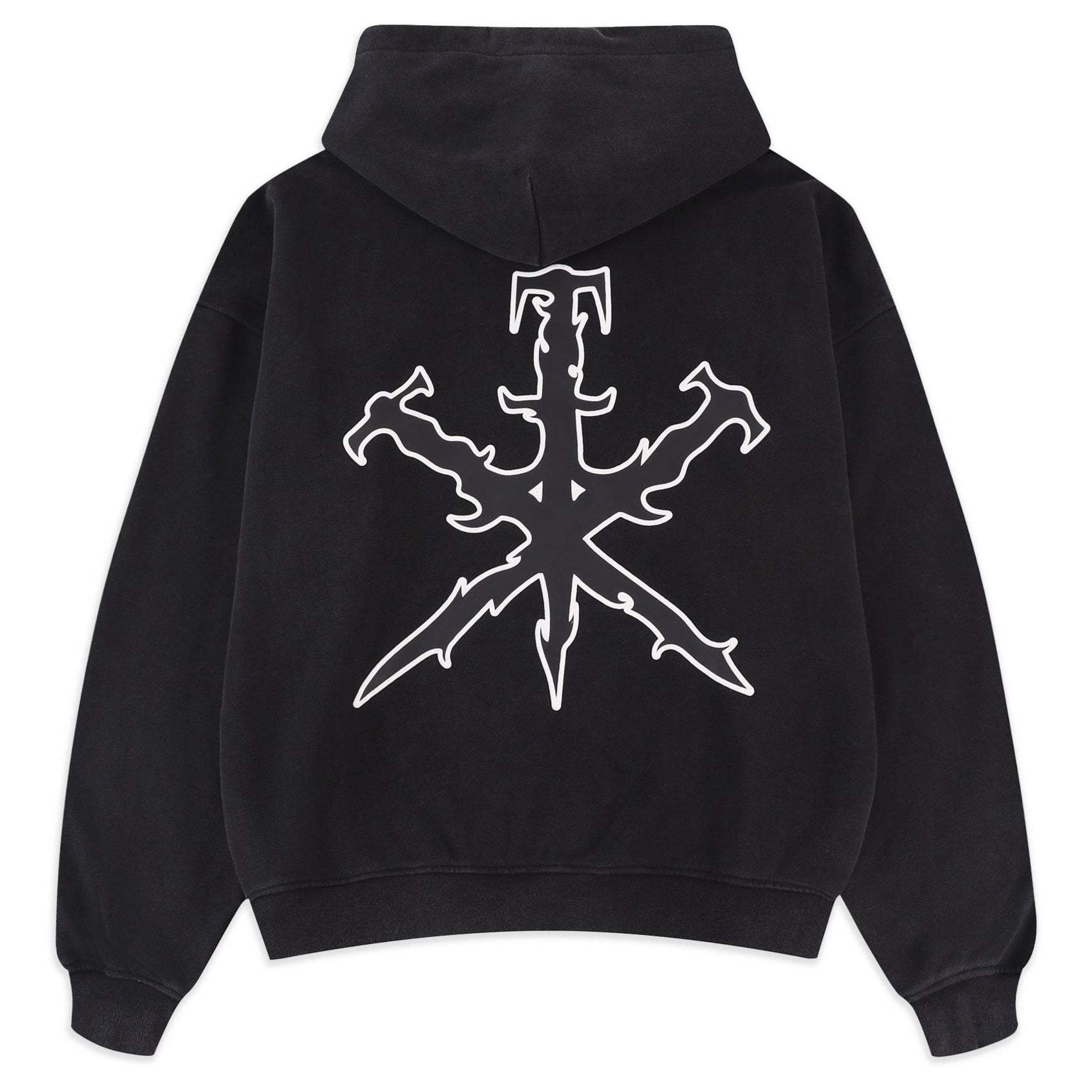 VINTAGE TRIBAL DAGGER HOODIE-Fineriform