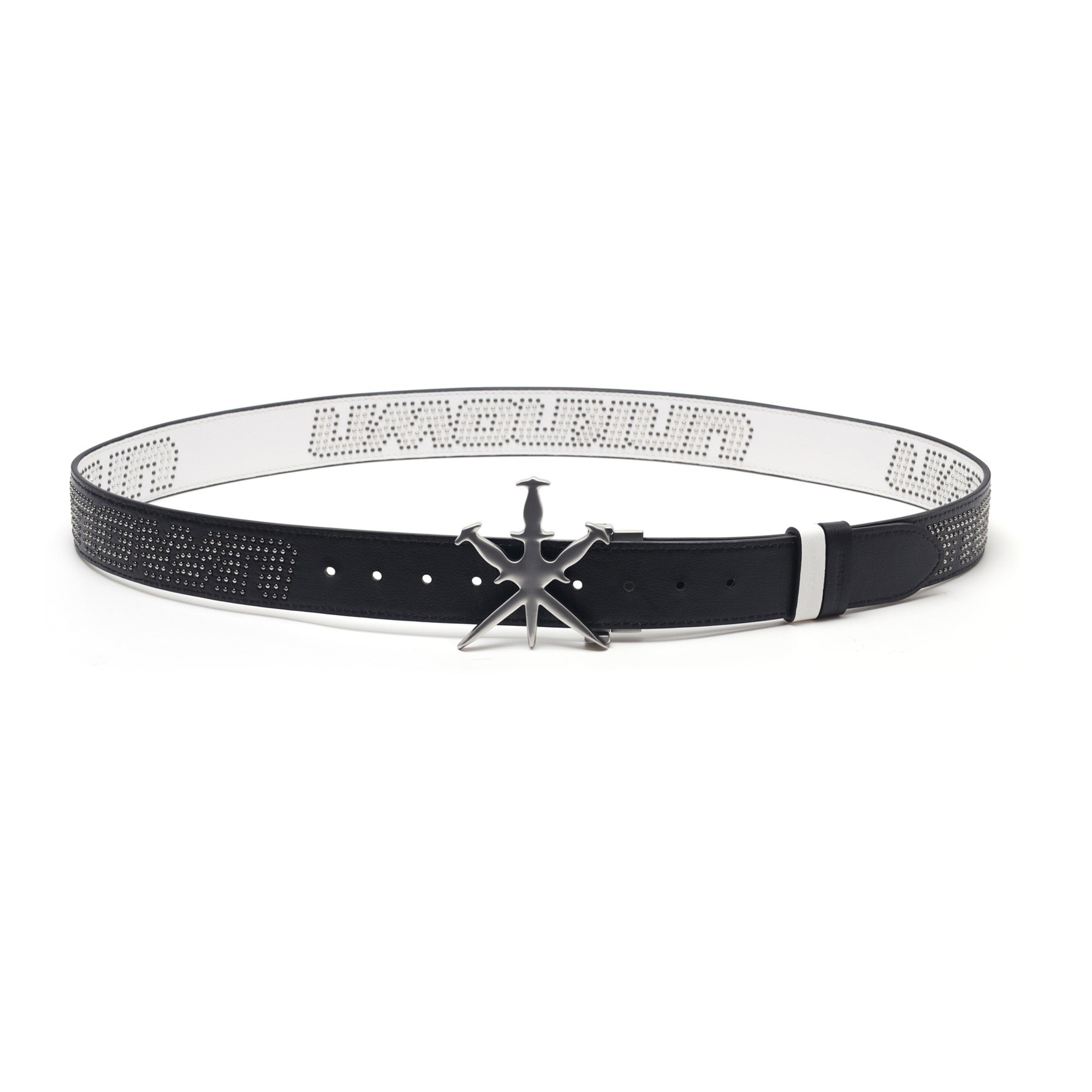 REVERSIBLE STUD LOGO BELT-Fineriform