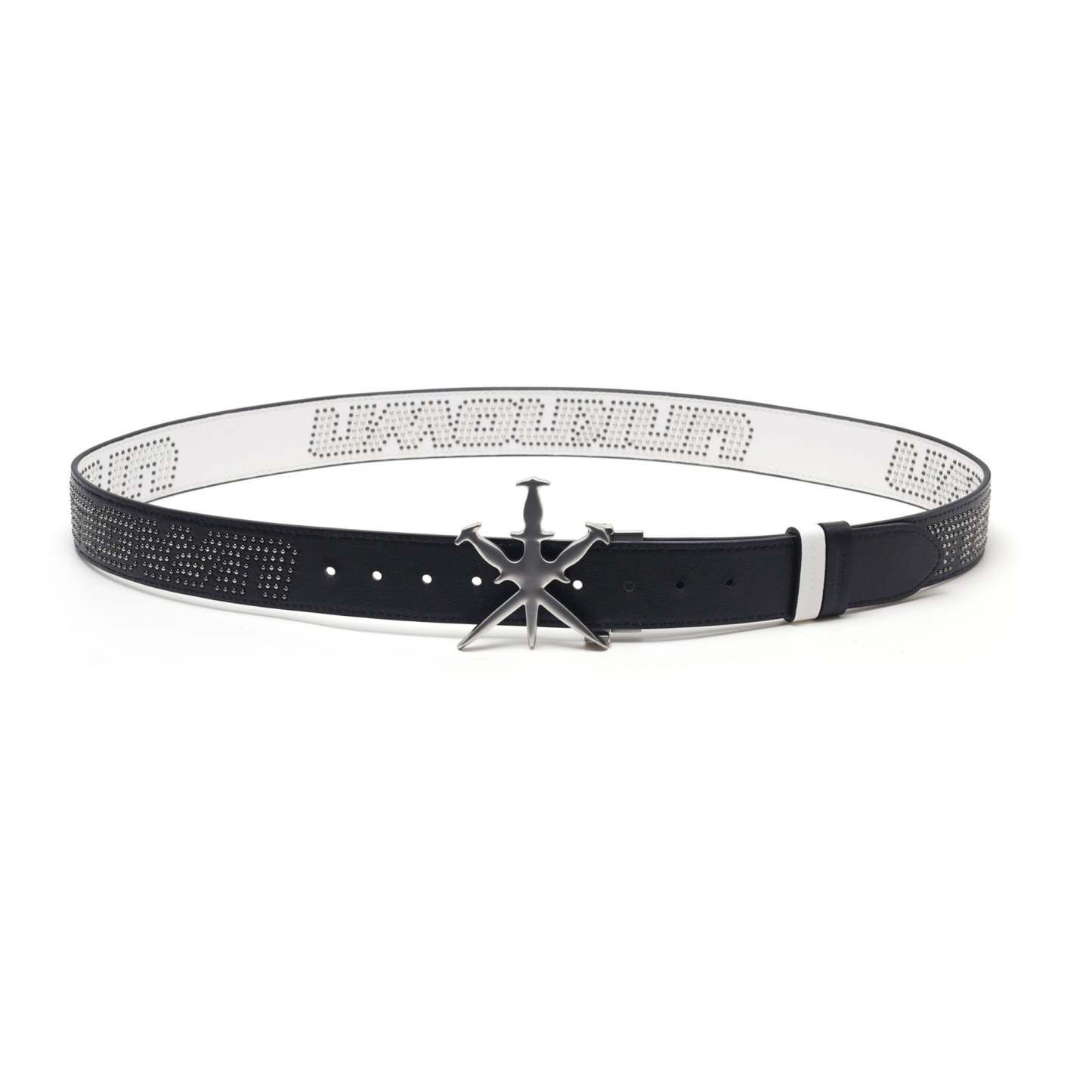 REVERSIBLE STUD LOGO BELT-Fineriform
