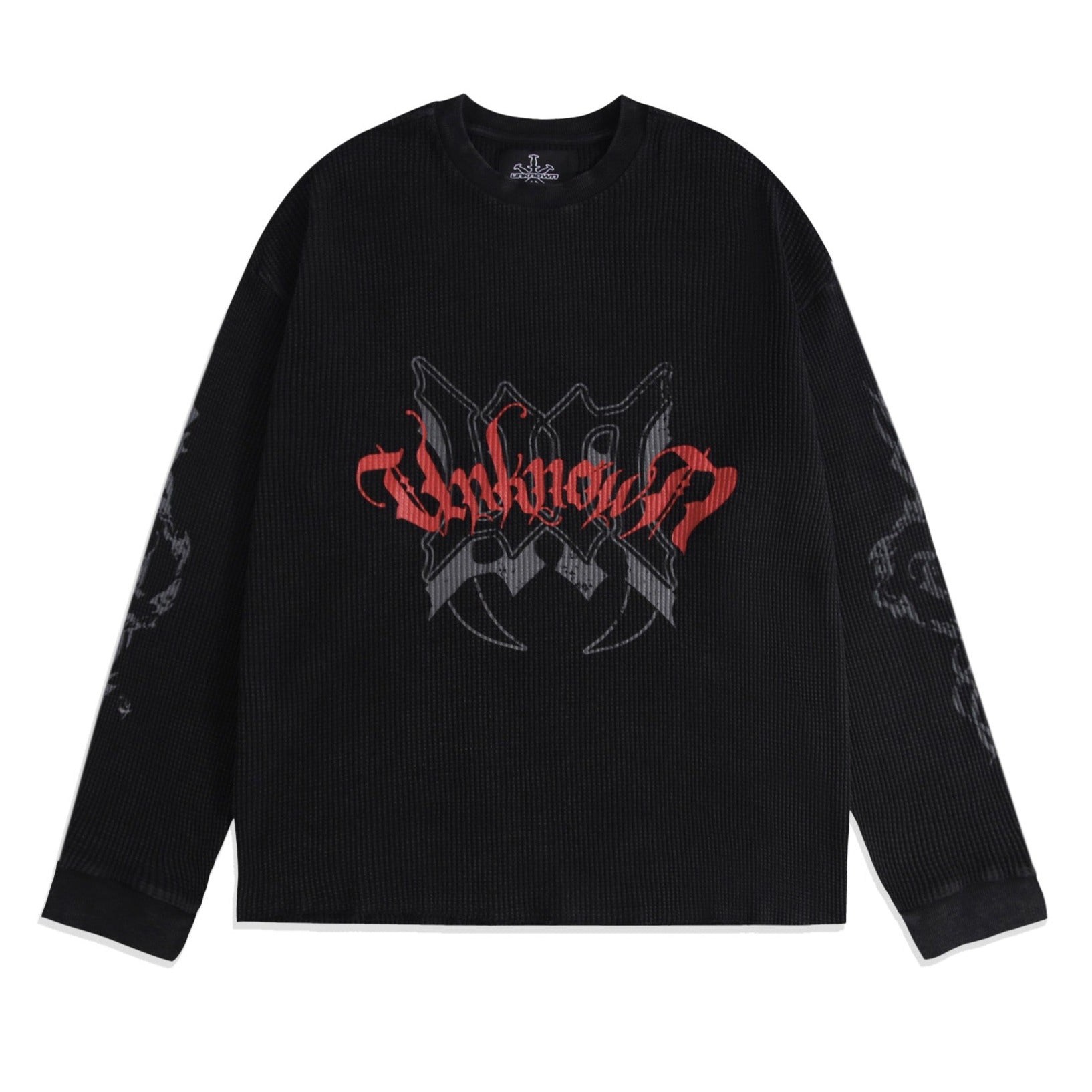 VINTAGE WASHED WAFFLE LONGSLEEVE-Fineriform