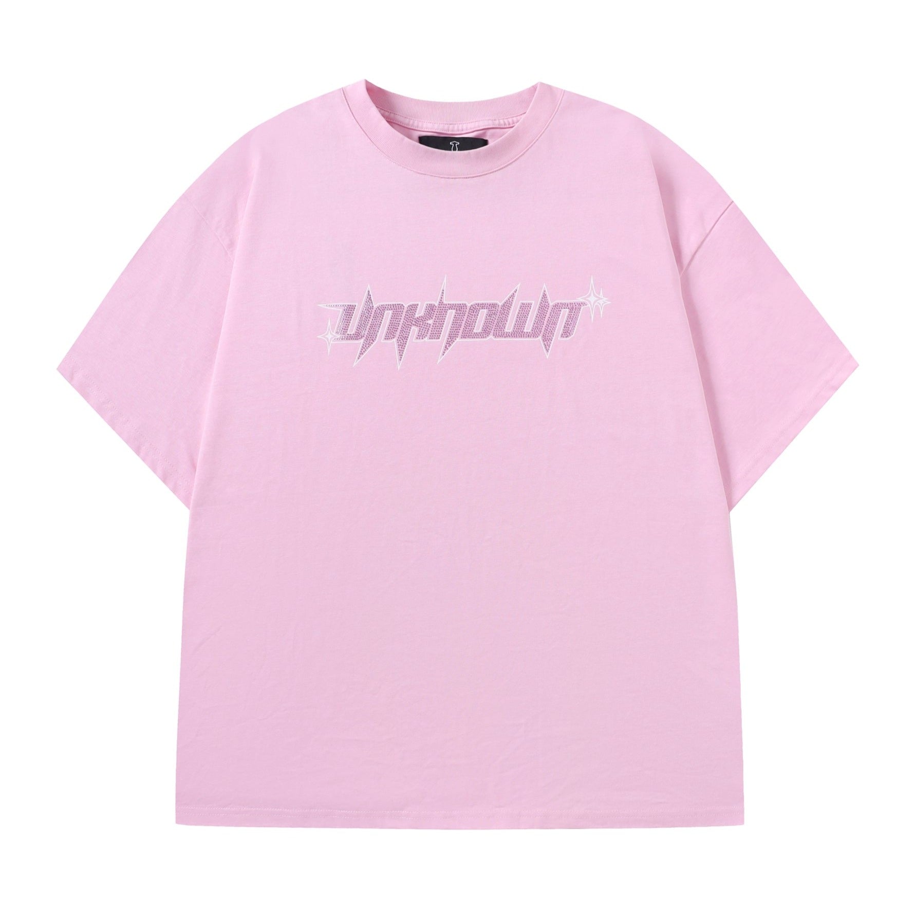 PINK RHINESTONE TEE-Fineriform