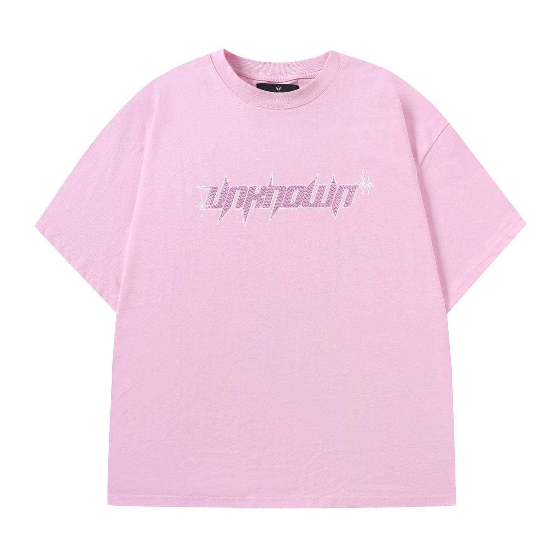 PINK RHINESTONE TEE-Fineriform
