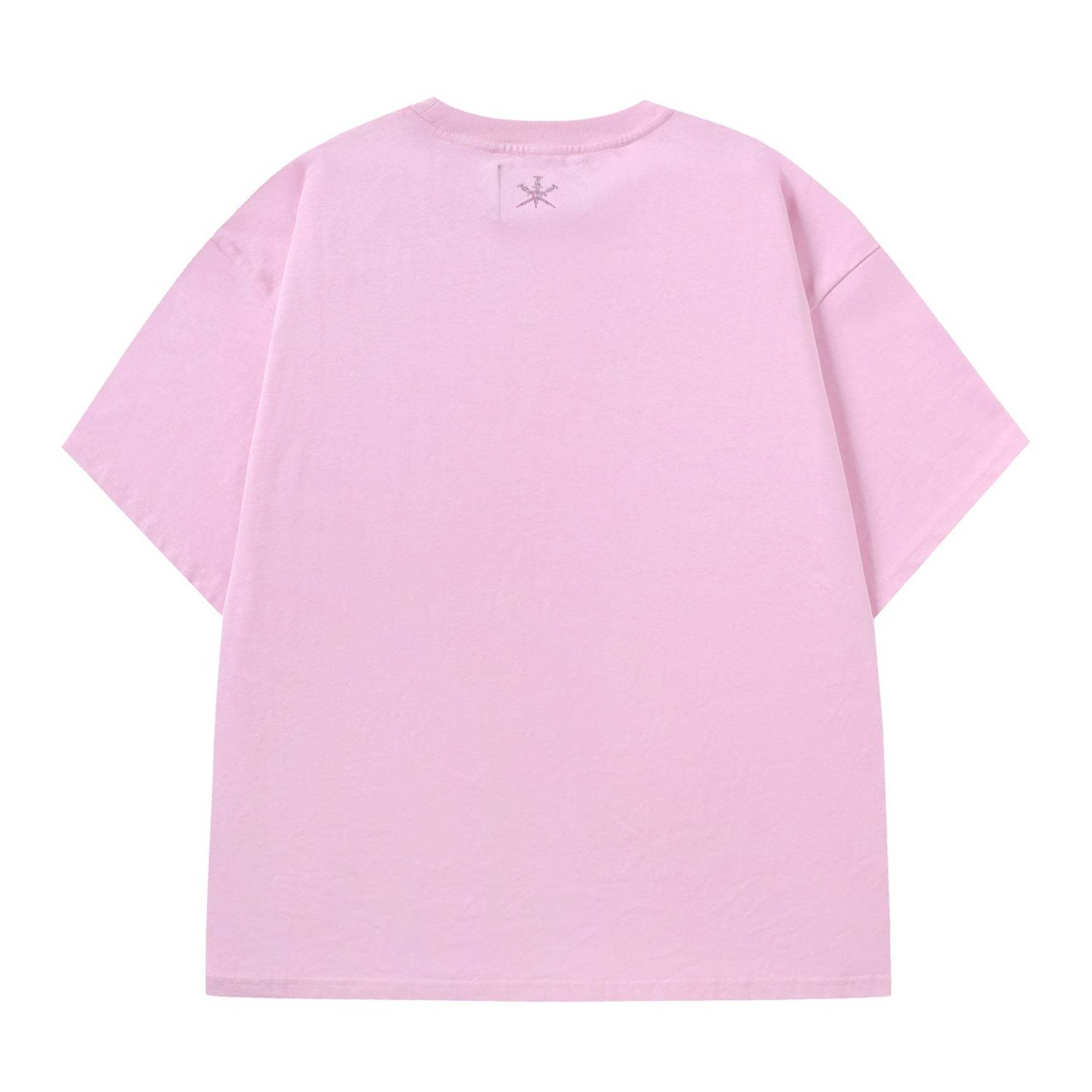 PINK RHINESTONE TEE-Fineriform