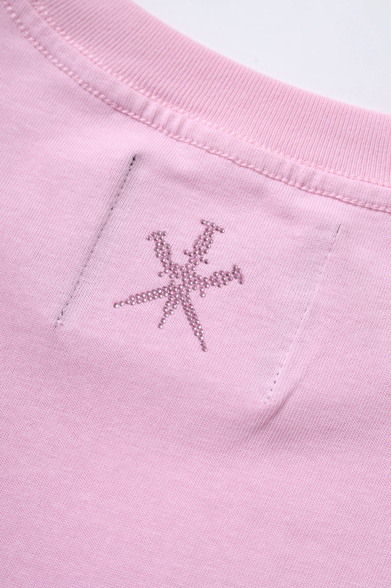 PINK RHINESTONE TEE-Fineriform